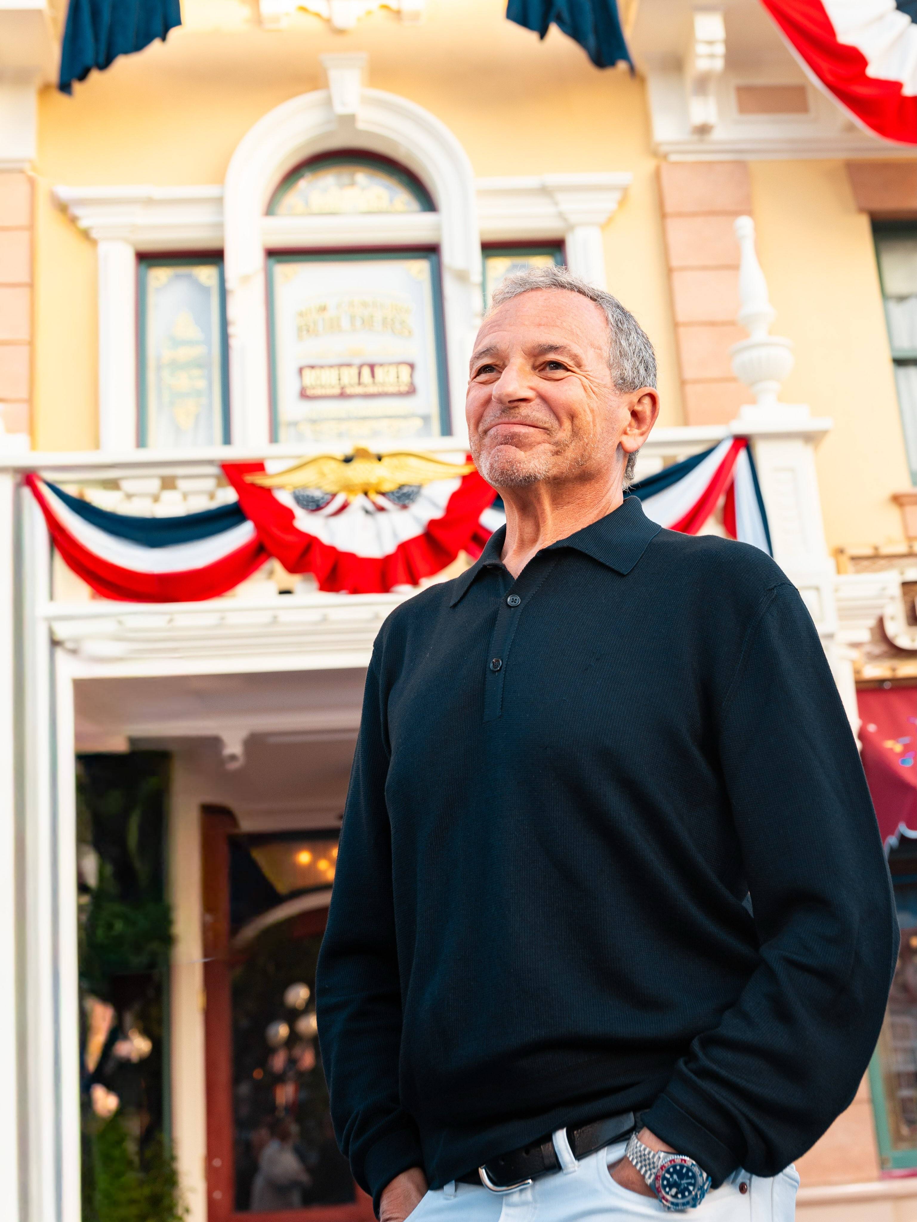 Disney Legend Bob Iger Honored With Main Street U.S.A. Window
