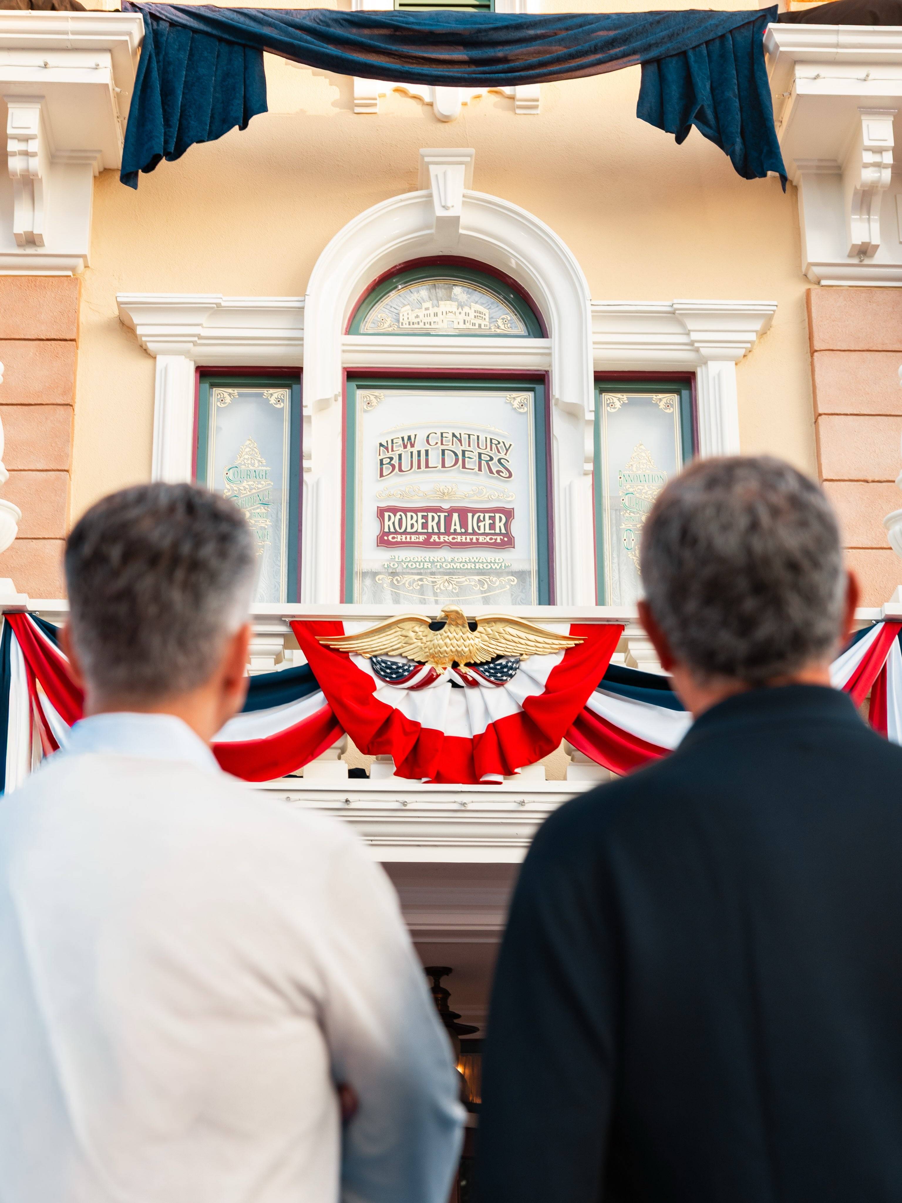Disney Legend Bob Iger Honored With Main Street U.S.A. Window