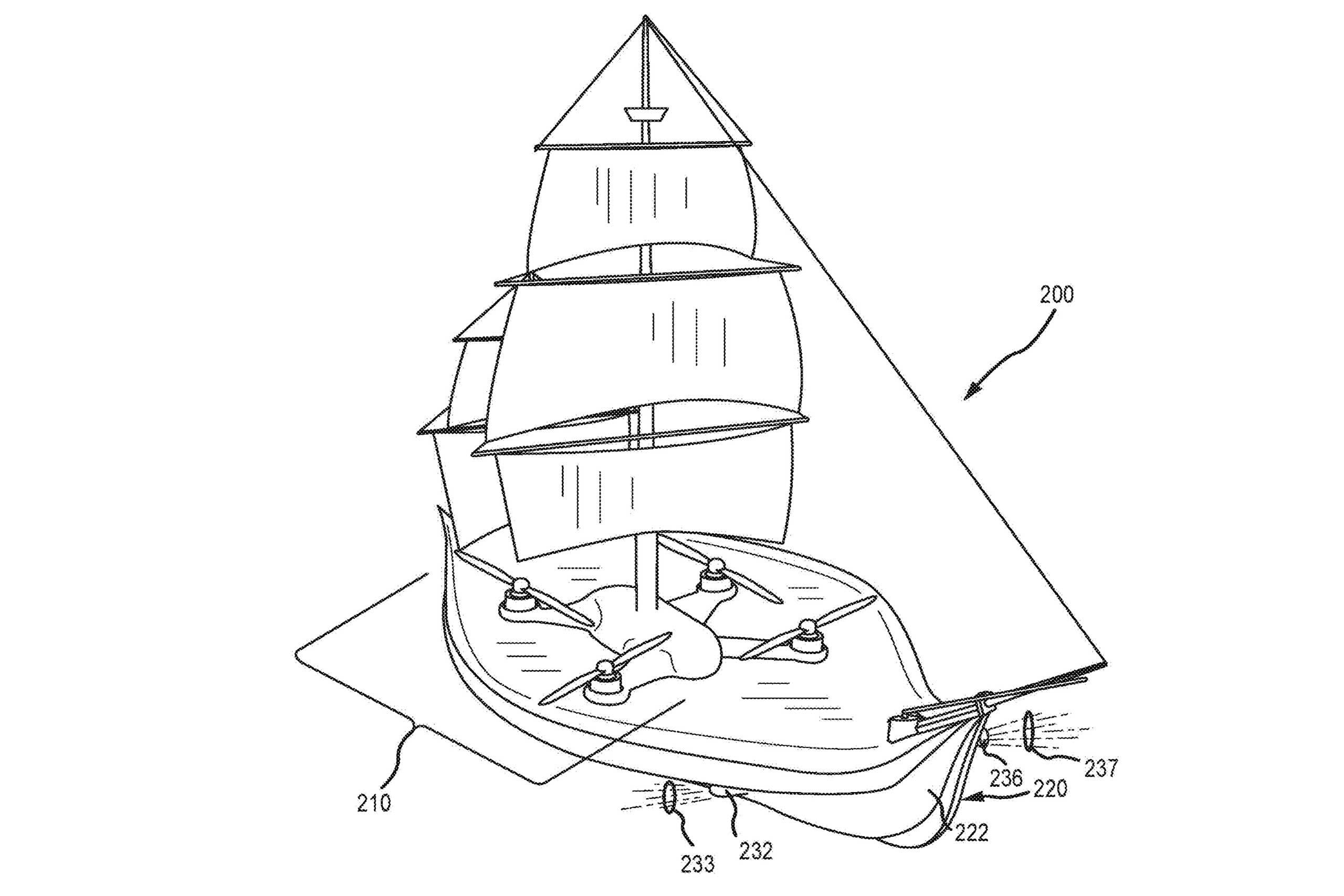 Disney Drone Show Patent Diagrams