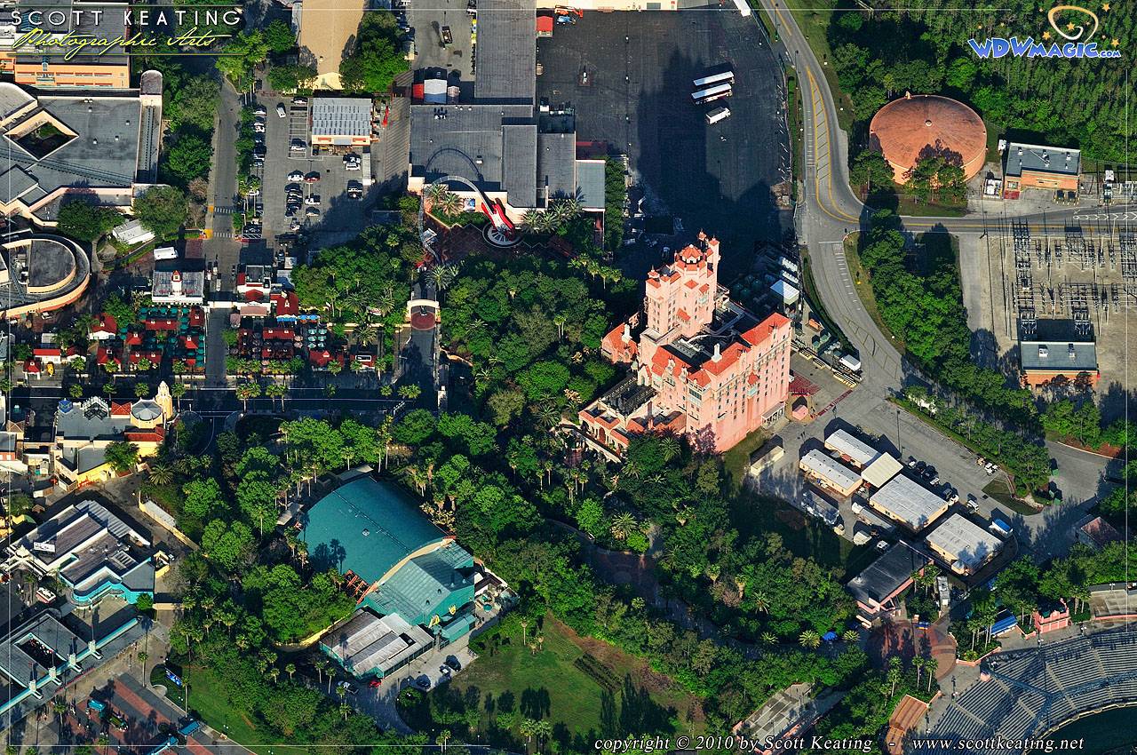 UPDATED! More aerial photos - Disney's Yacht and Beach Club, and the Walt Disney World Dolphin