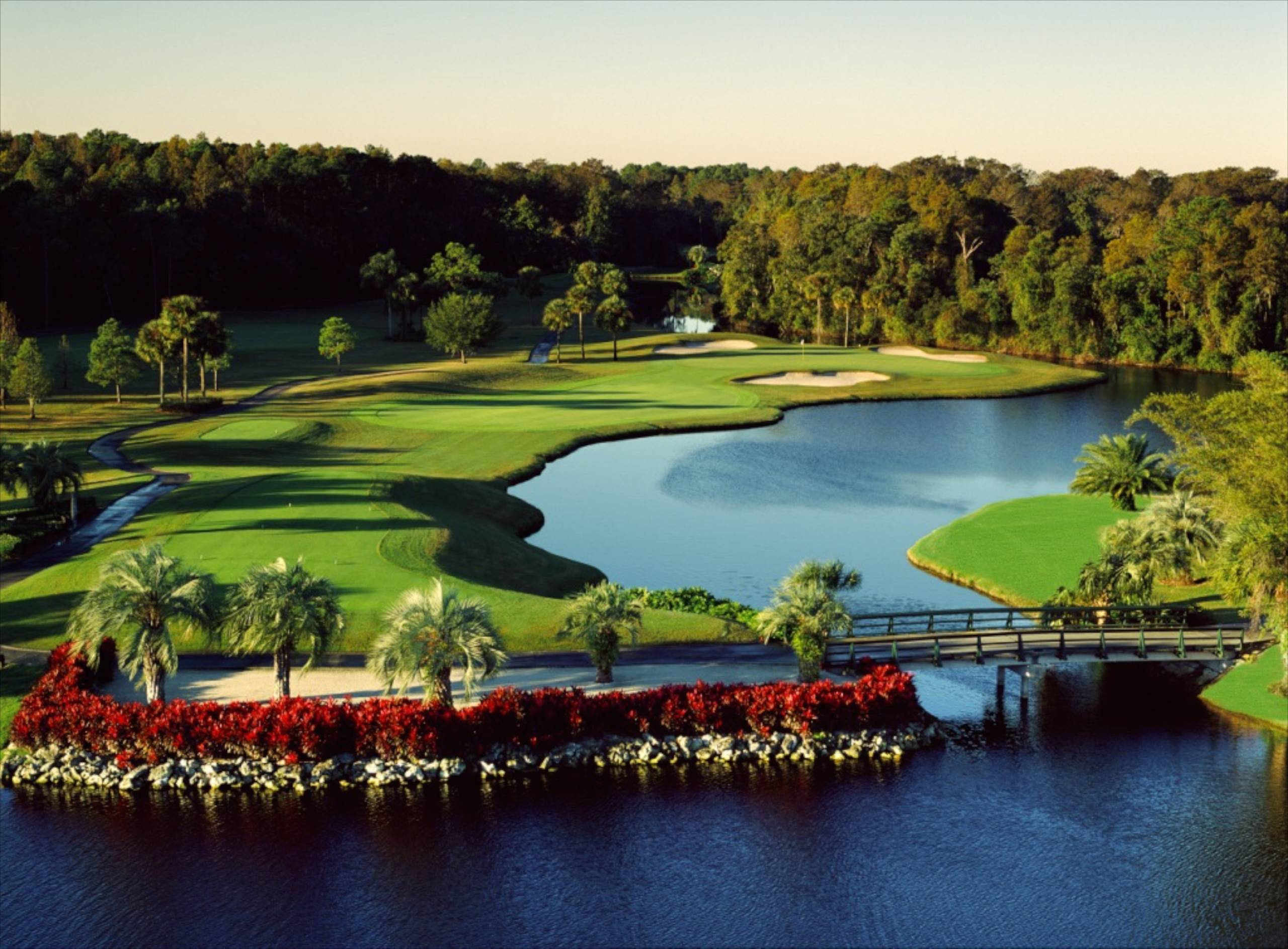 All Disney World golf courses are closed today due to severe weather