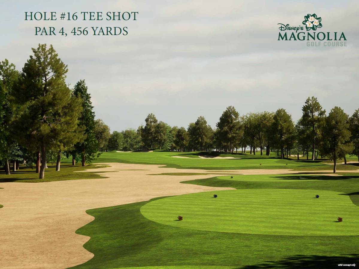 Reimagining of Disney's Magnolia Golf Course - Hole 16