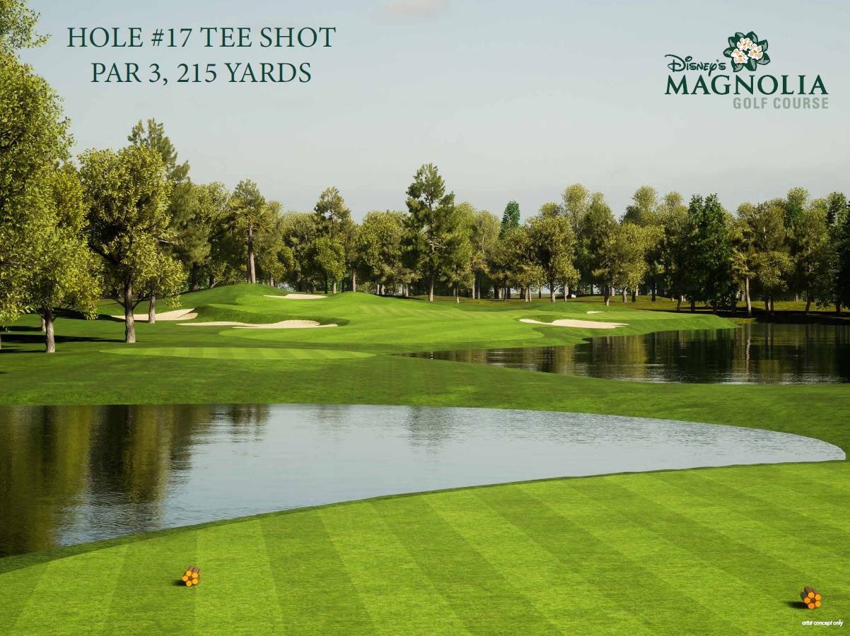 Reimagining of Disney's Magnolia Golf Course - Hole 17