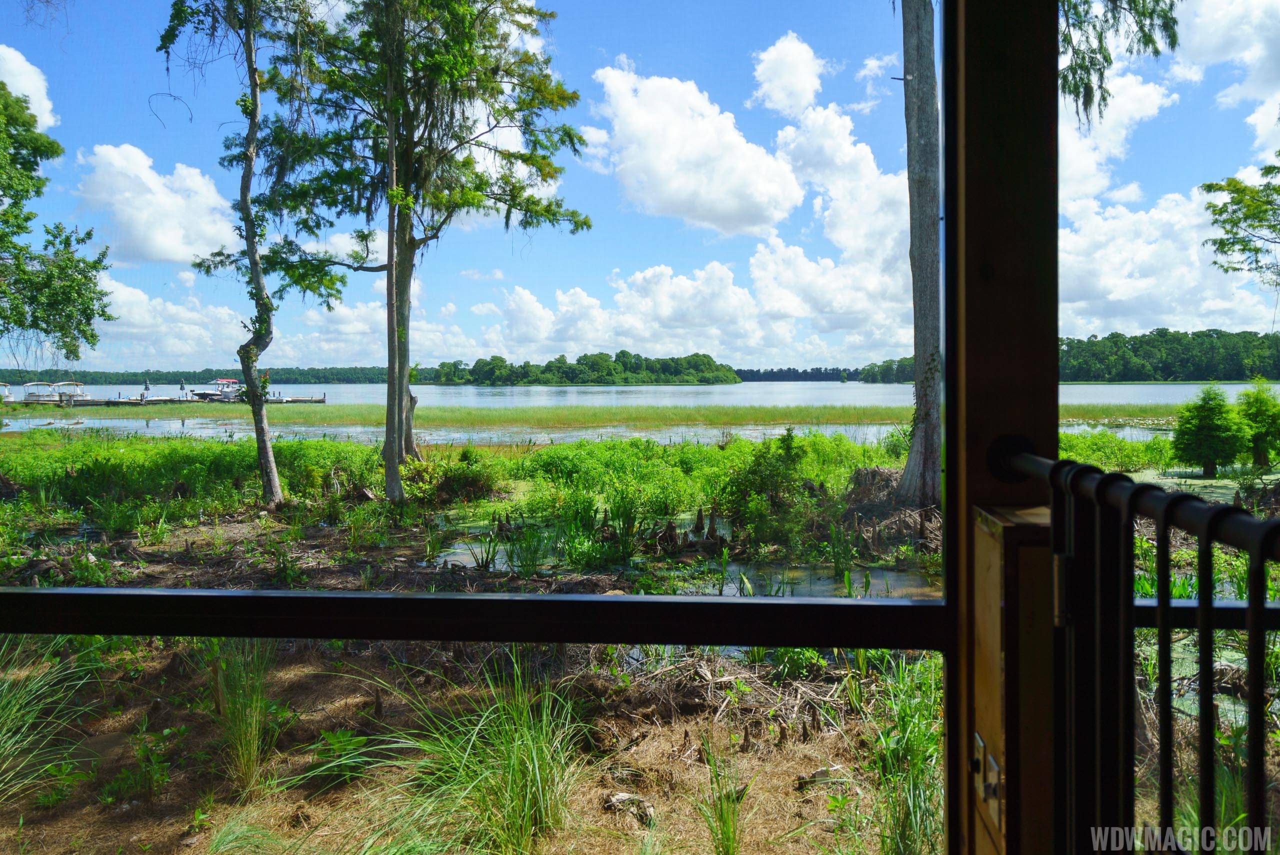 Copper Creek Villas and Cabins at Disney's Wilderness Lodge - Cabin View onto Bay Lake