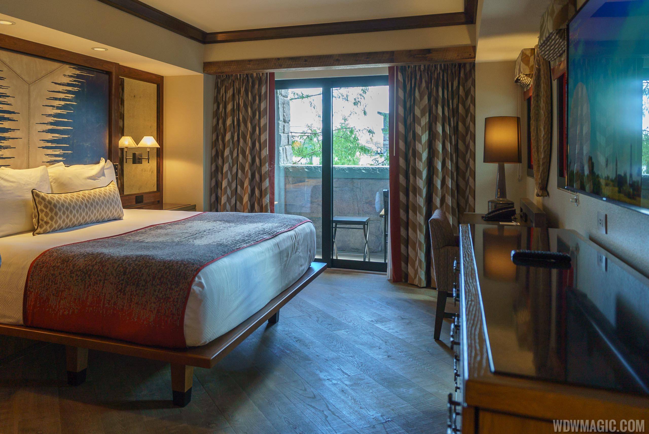 Copper Creek Villas and Cabins at Disney's Wilderness Lodge - 3 Bedroom Grand Villa Master Bedroom 