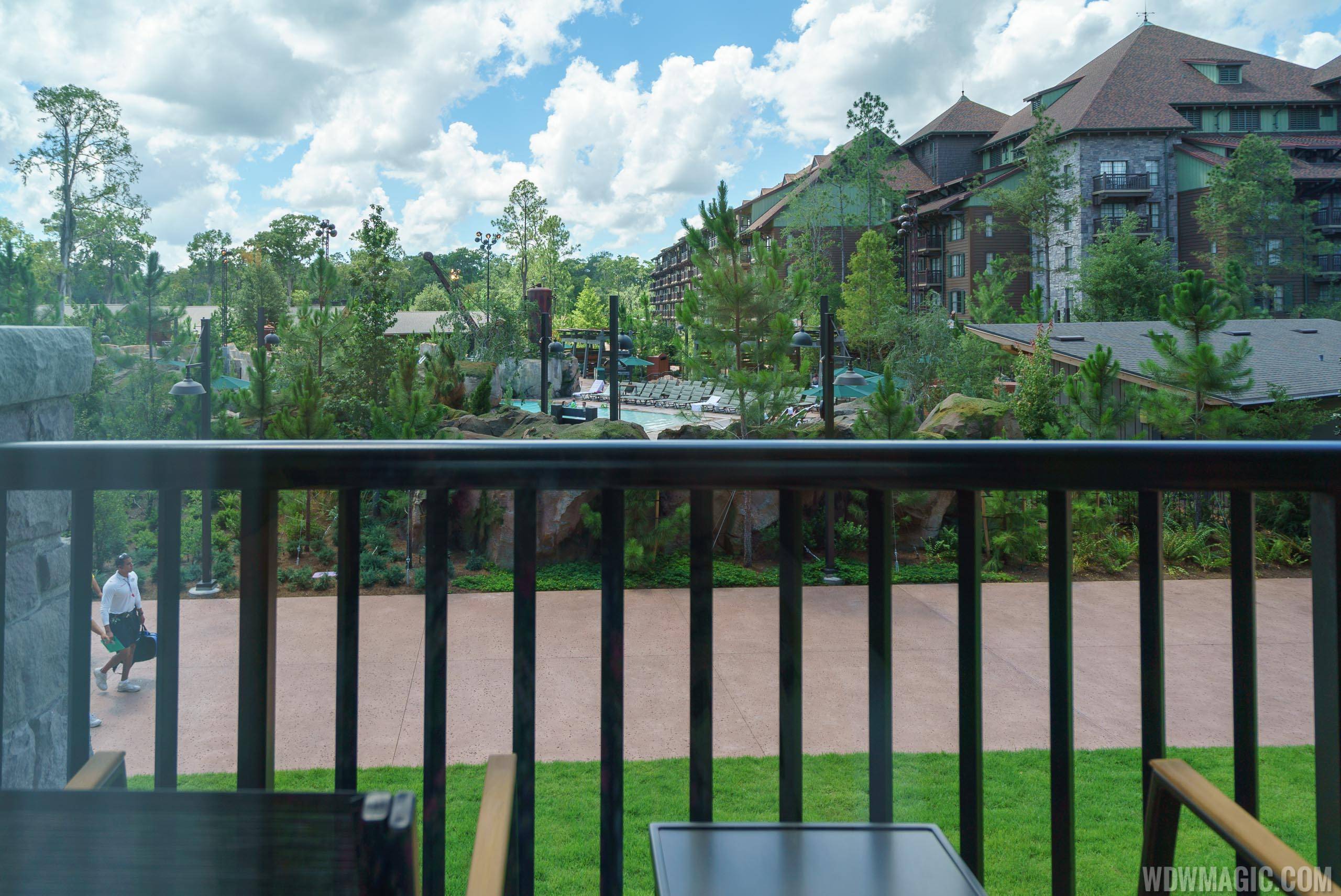 Copper Creek Villas and Cabins at Disney's Wilderness Lodge - View from 1 Bedroom Villa