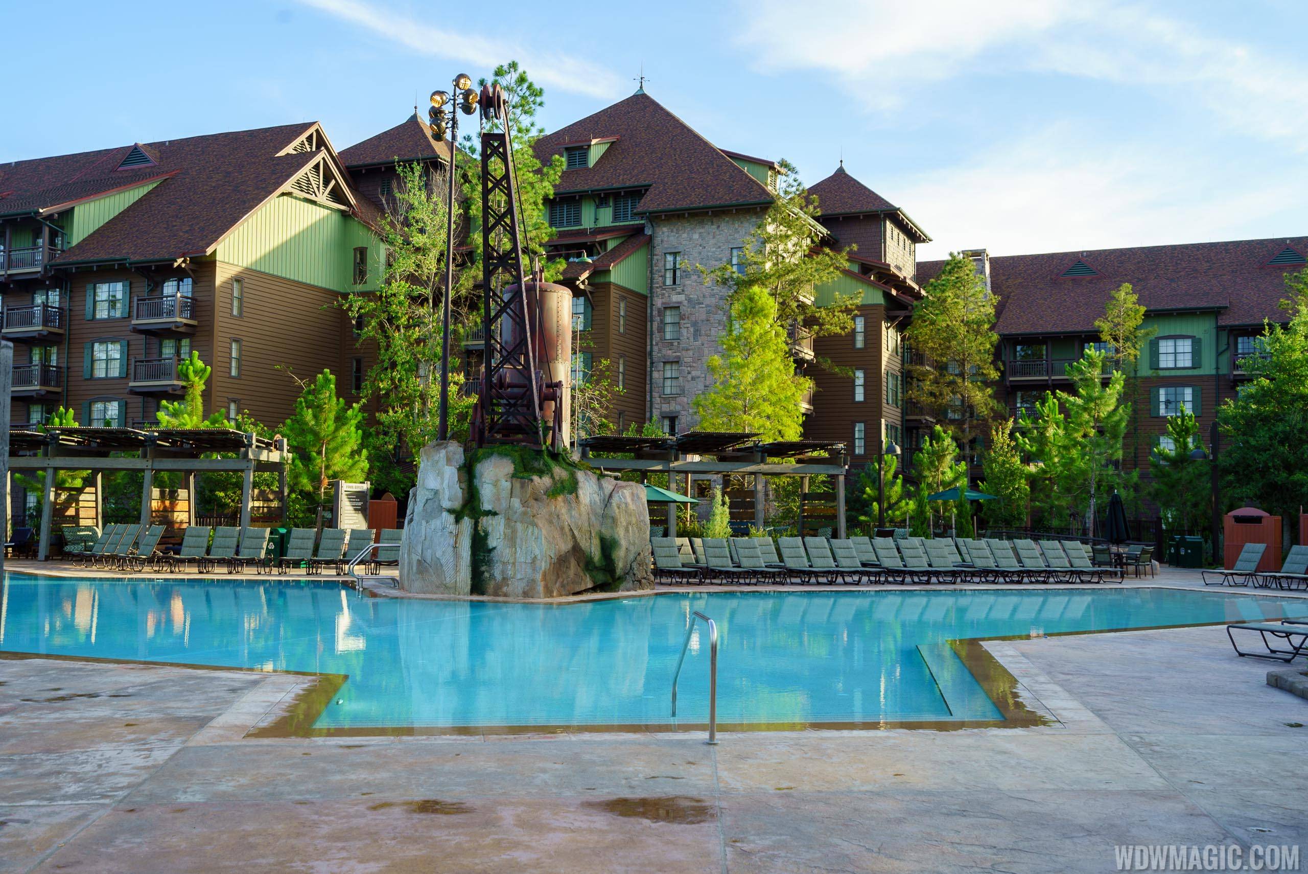 PHOTOS - The new Boulder Ridge Cove Pool at Disney's Wilderness Lodge Resort