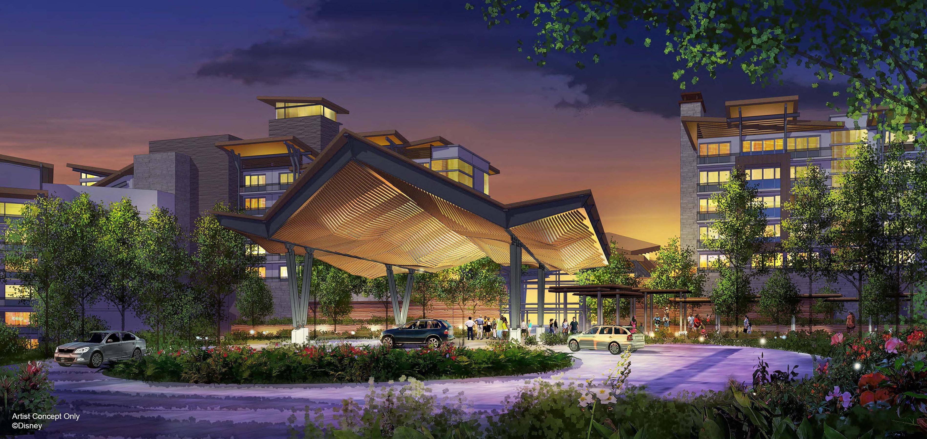 The recently announced Bay Lake DVC resort to be named 'Reflections - A Disney Lakeside Lodge'