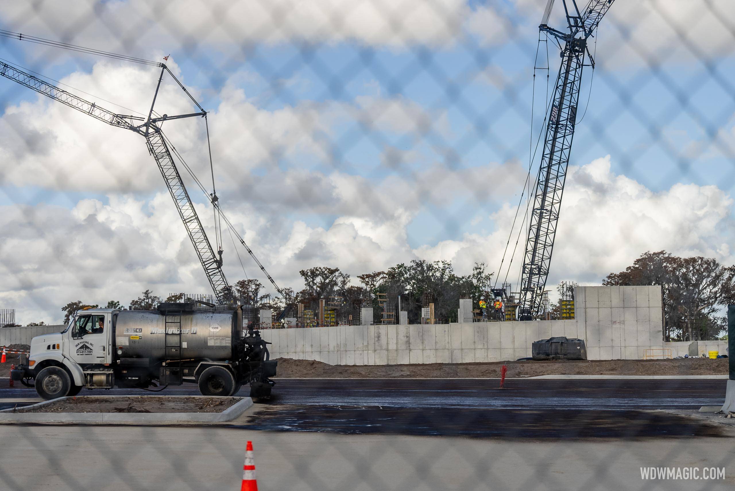 Disney Lakeshore Lodge Construction - December 17, 2024