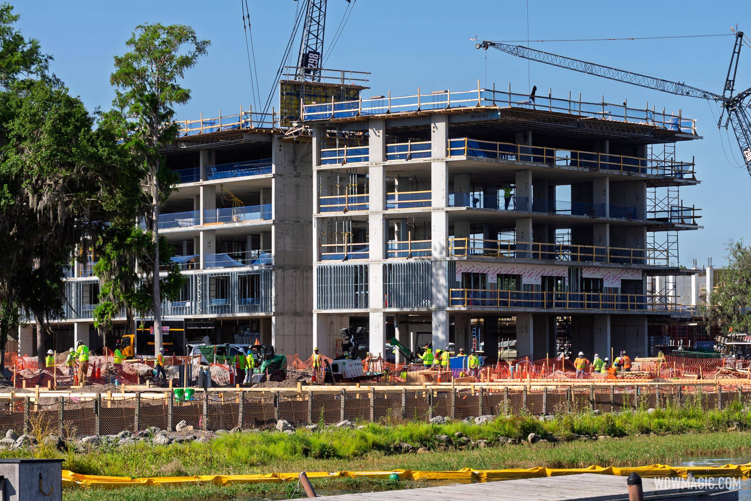 Disney Lakeshore Lodge Construction - April, 2025