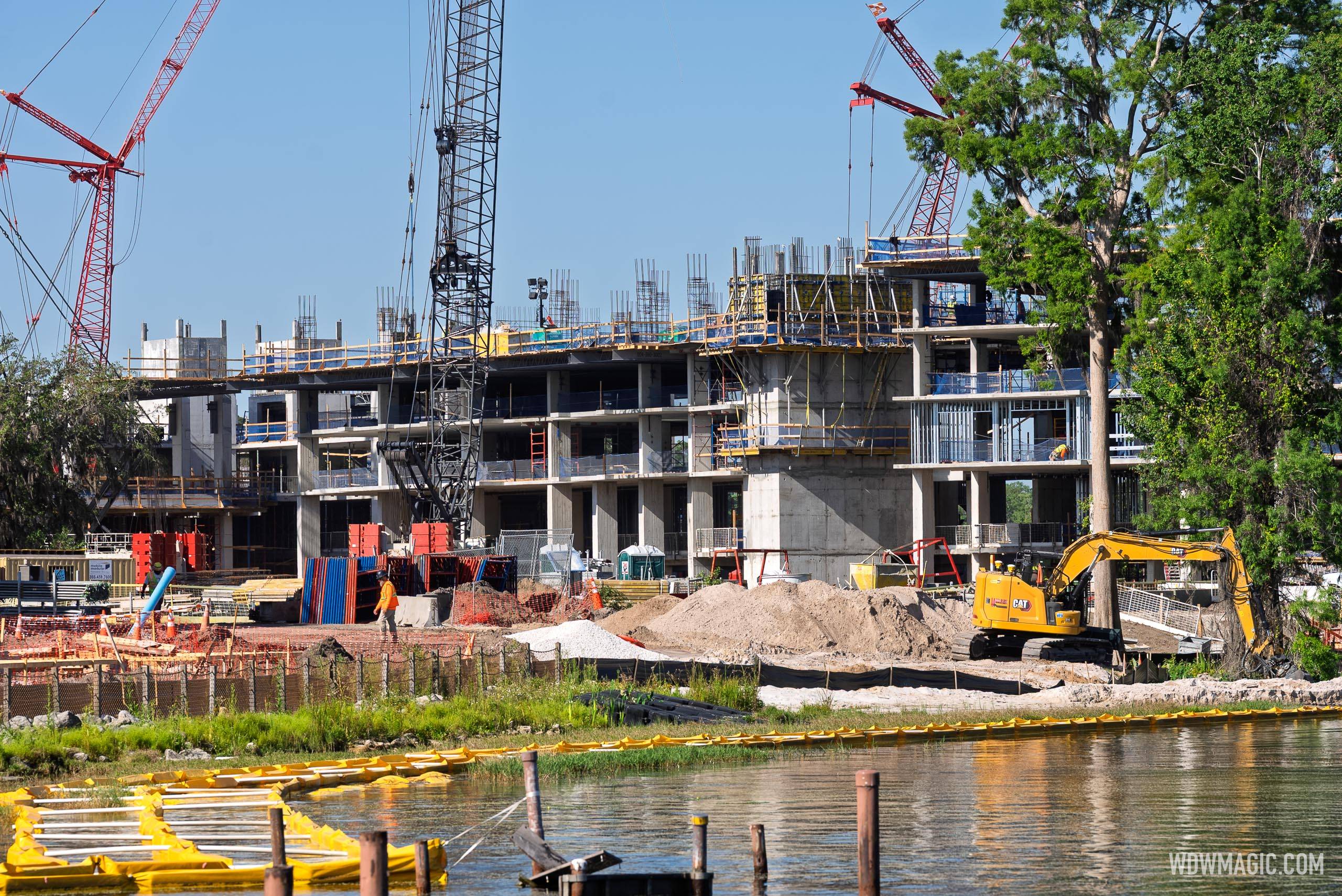Disney Lakeshore Lodge Construction - April, 2025