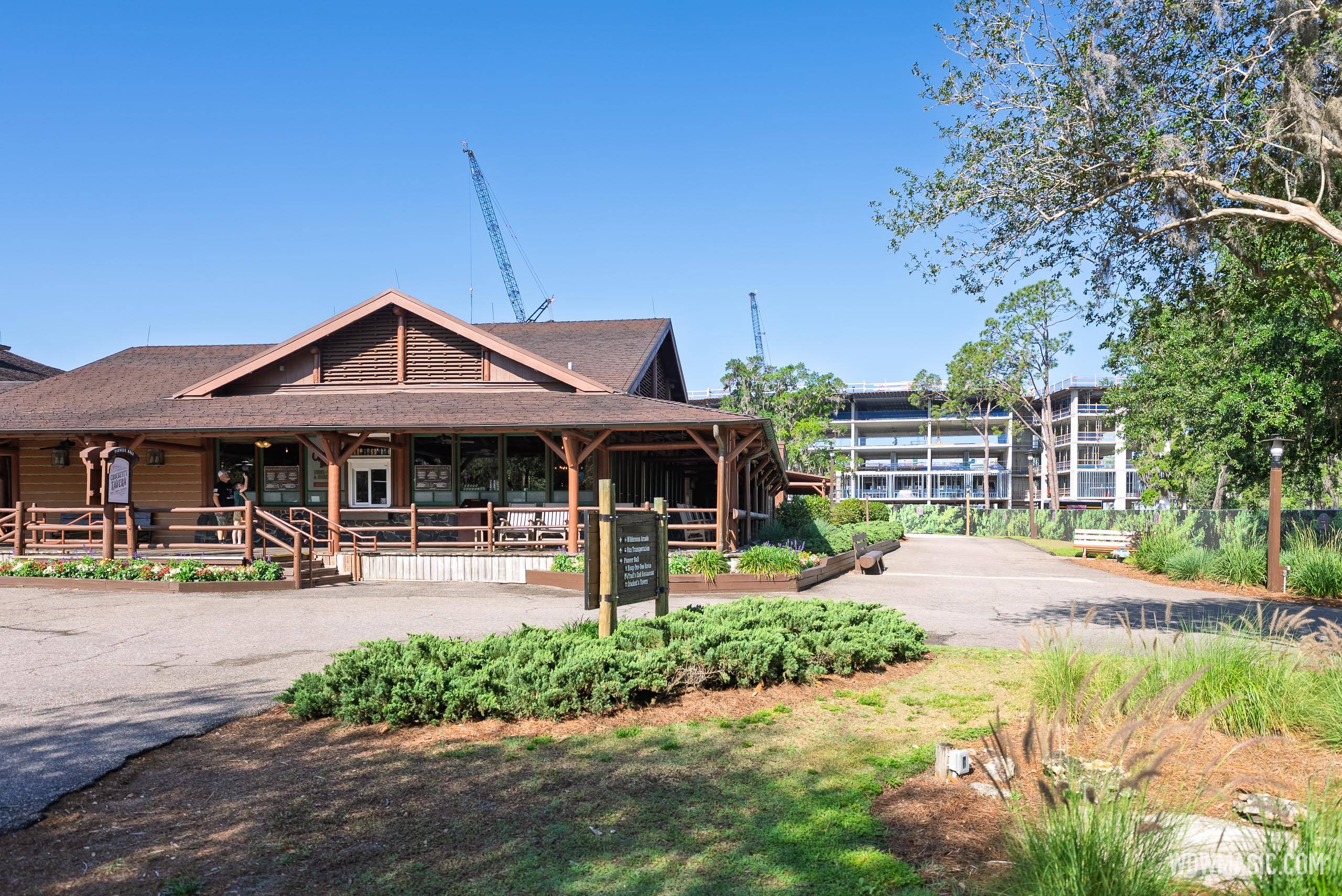 Disney Lakeshore Lodge Construction - April, 2025