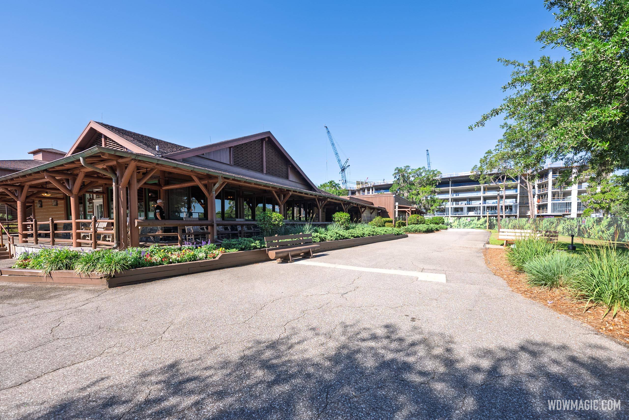 Disney Lakeshore Lodge Construction - April, 2025