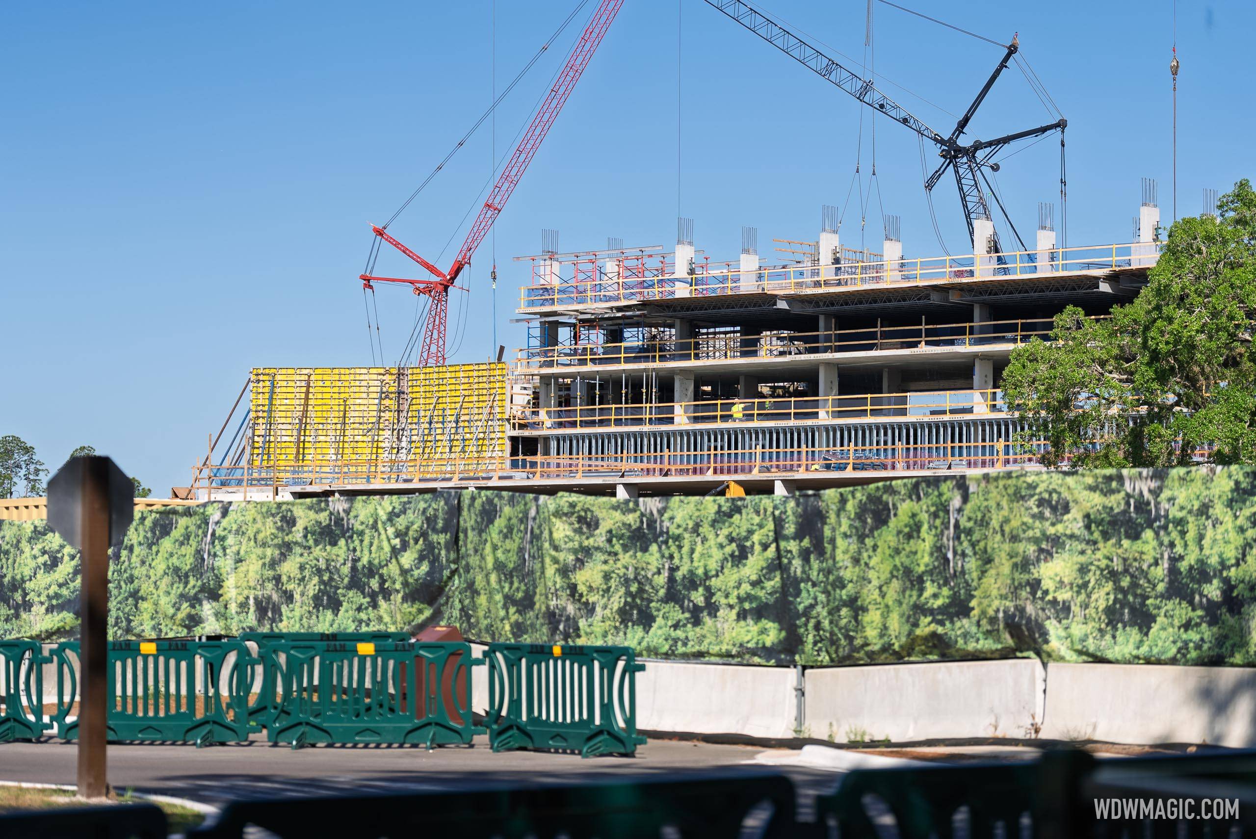 Disney Lakeshore Lodge Construction - April, 2025