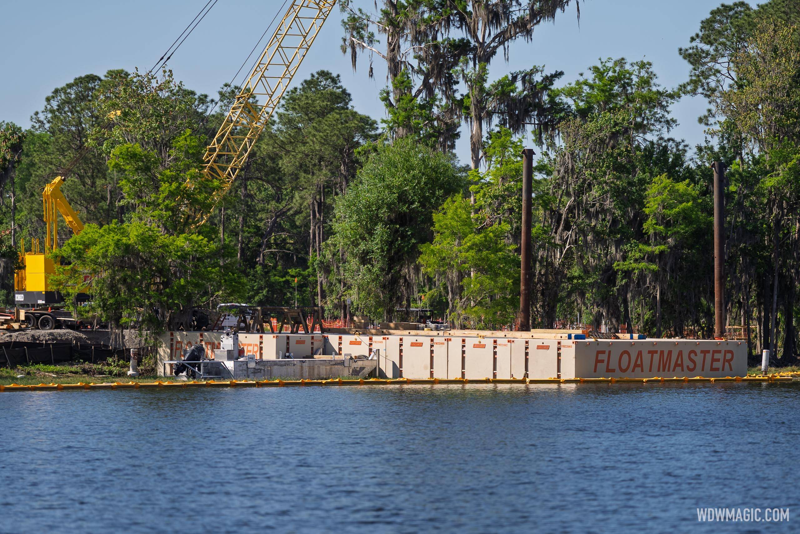 Disney Lakeshore Lodge Construction - April, 2025