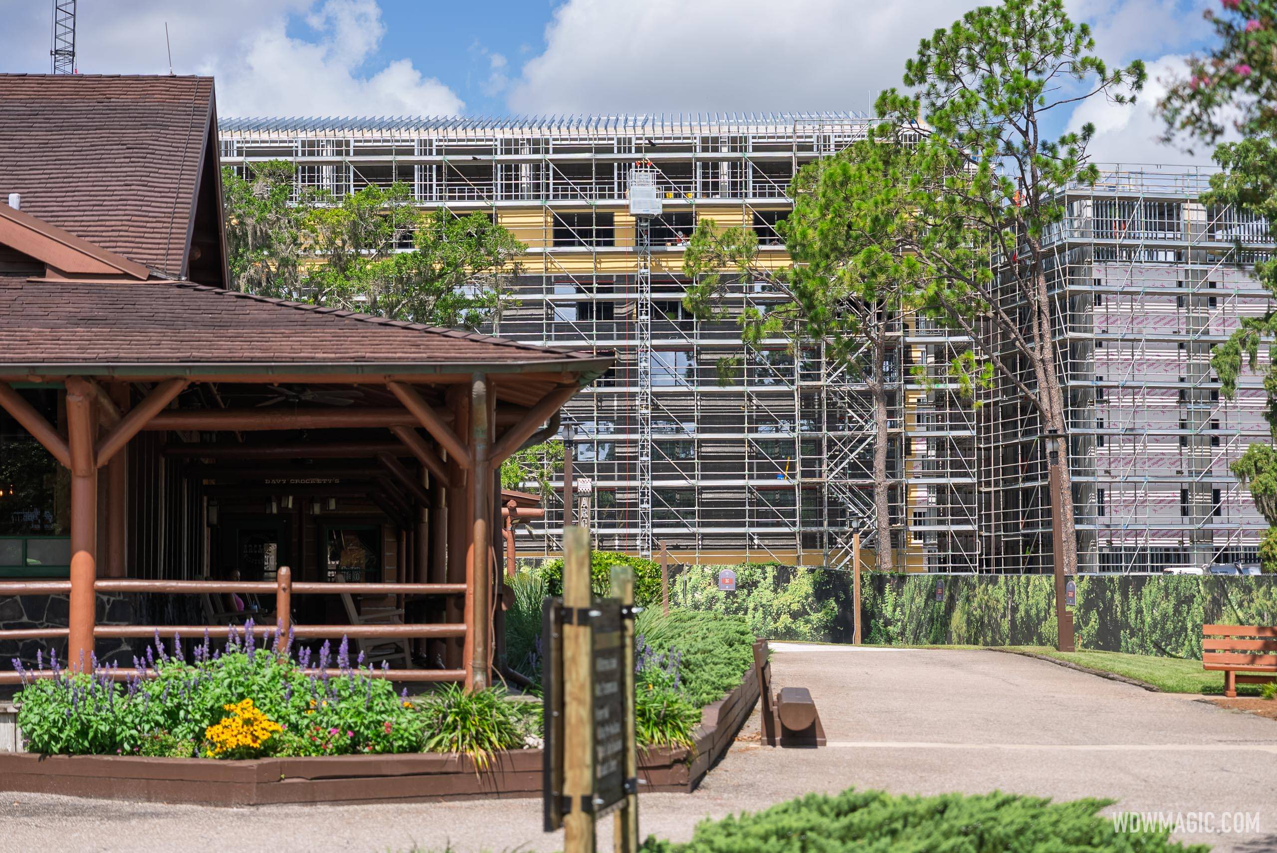 Disney Lakeshore Lodge Construction - July, 2025