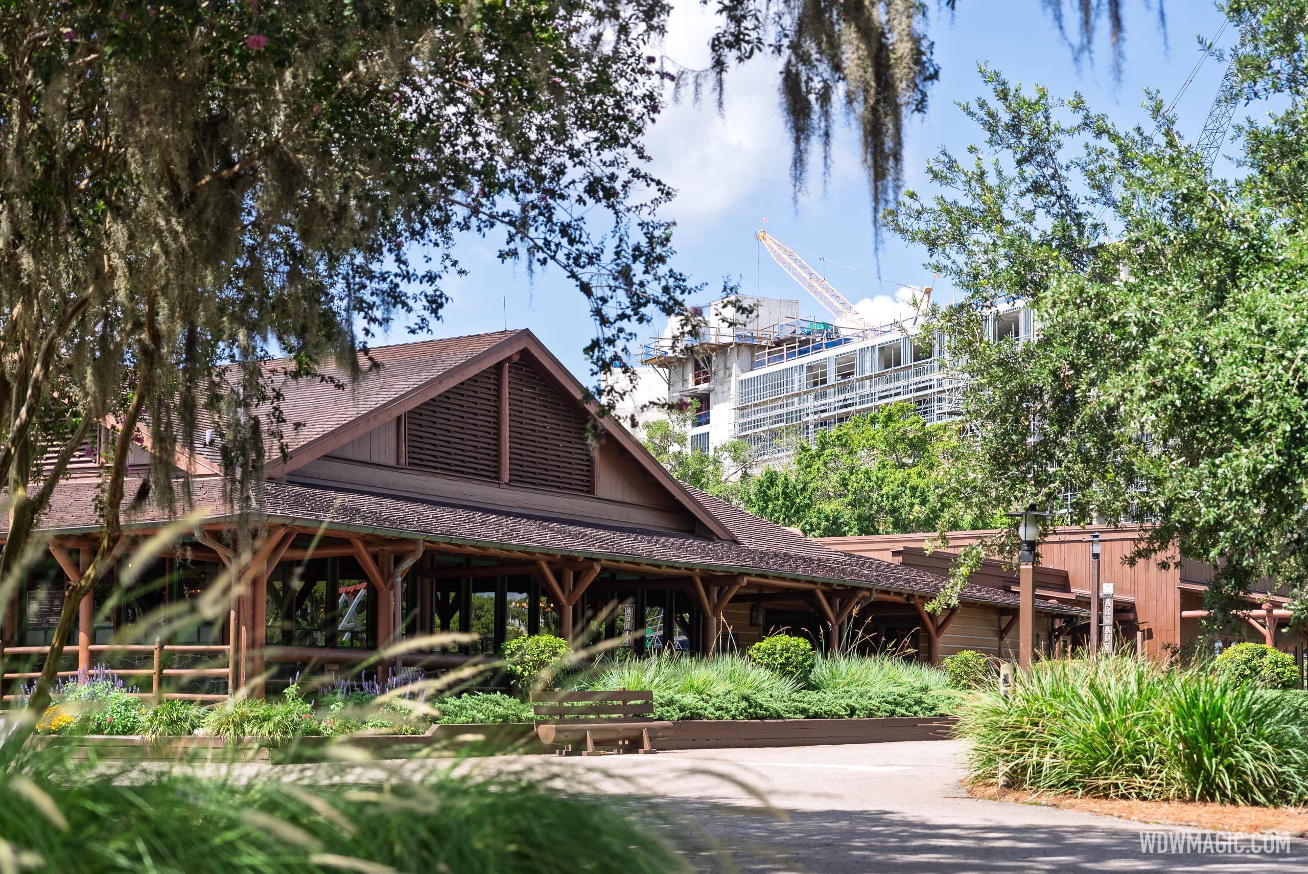 Disney Lakeshore Lodge Construction - July, 2025