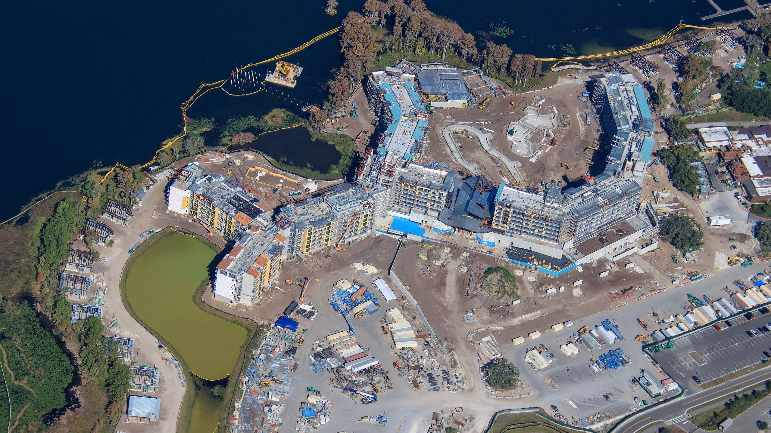 Disney Lakeshore Lodge Construction - December, 2025