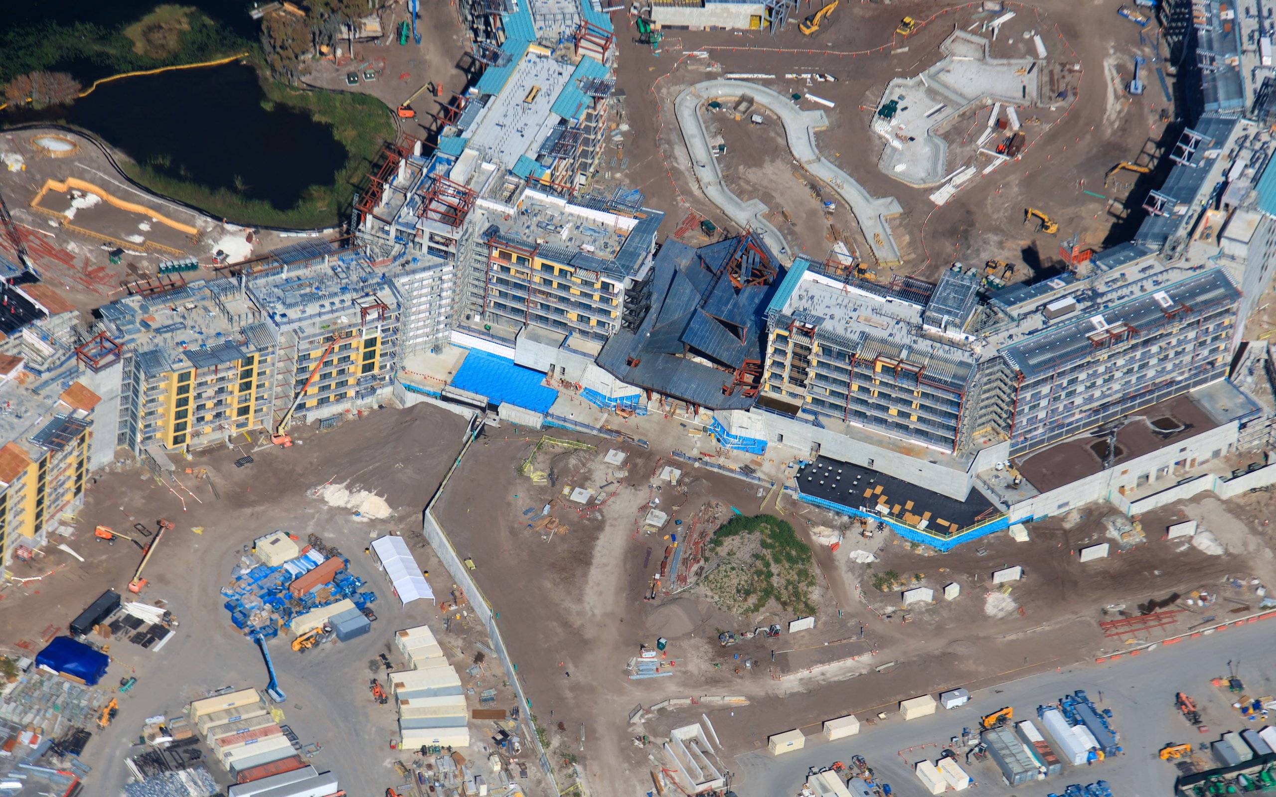 Disney Lakeshore Lodge Construction - December, 2025