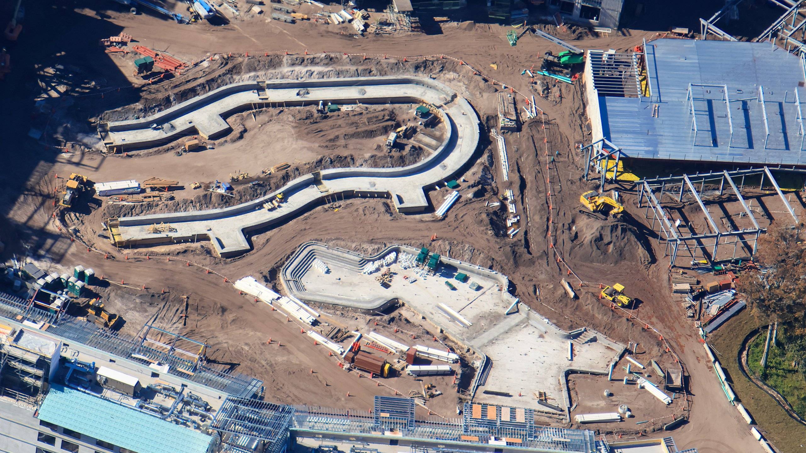 Disney Lakeshore Lodge Construction - December, 2025