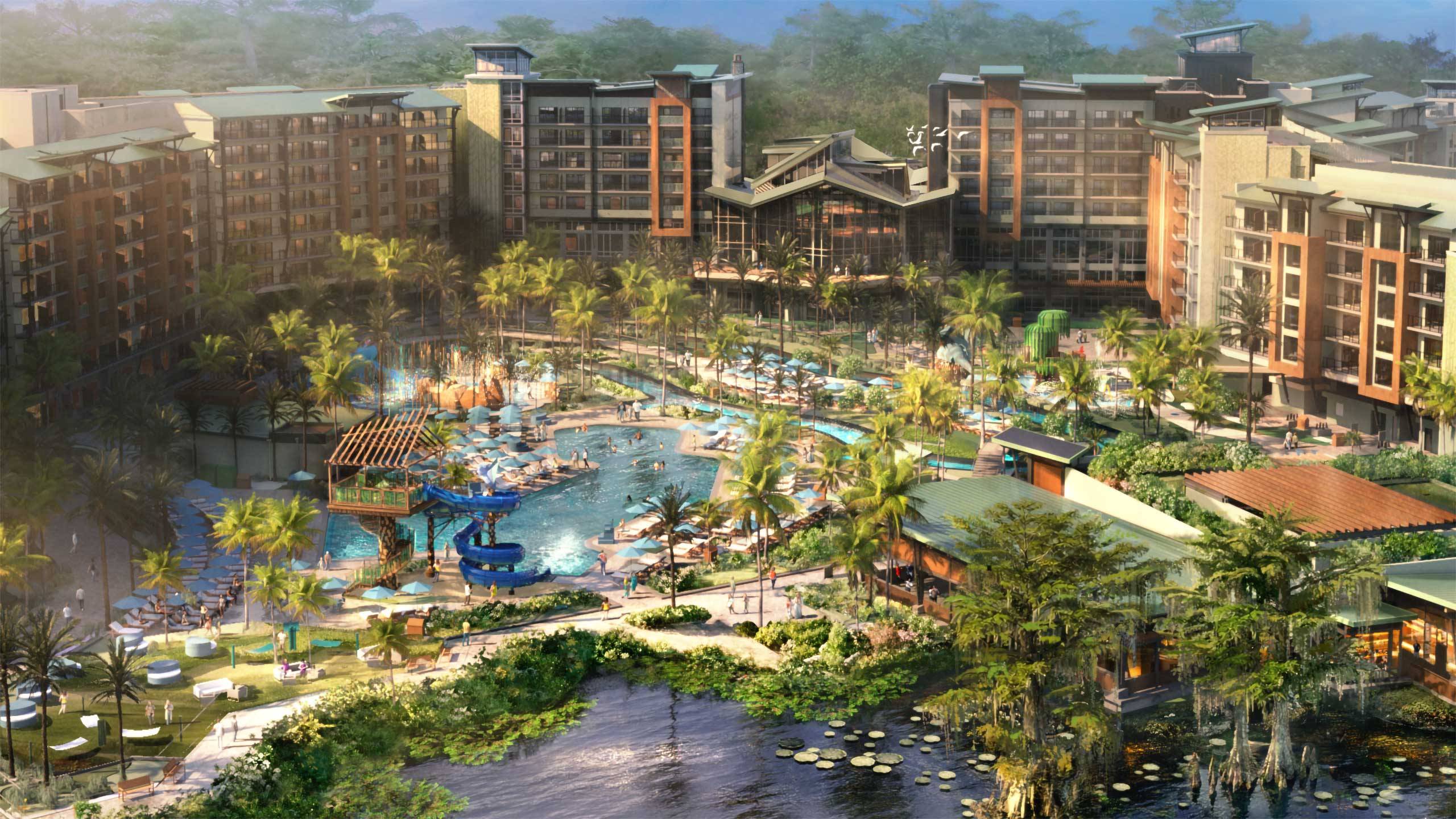 New Disney Lakeshore Lodge Concept Art