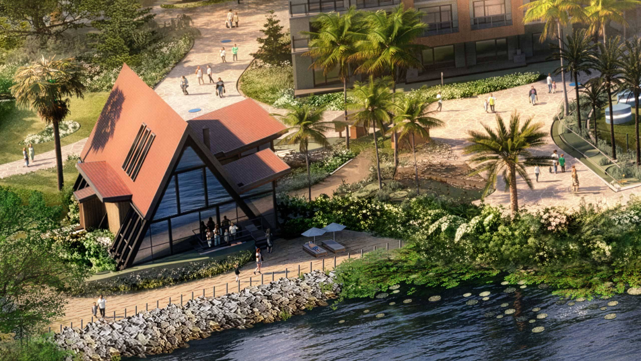 New Disney Lakeshore Lodge Concept Art