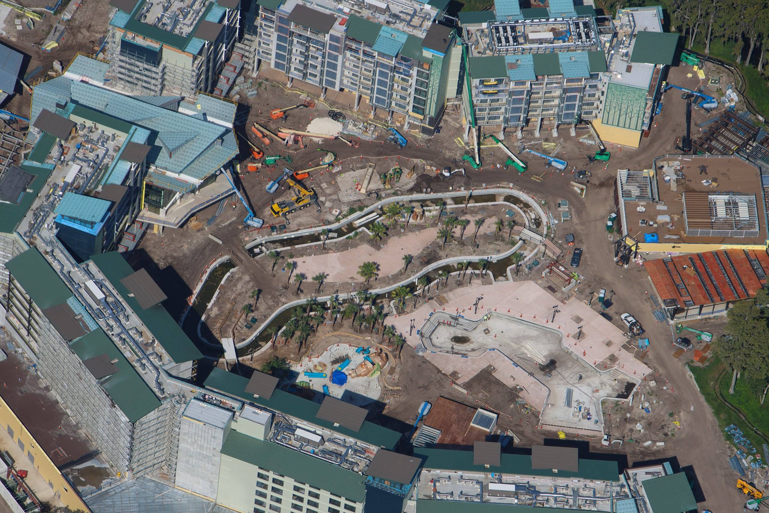 Disney's Lakeshore Lodge August 2026: Aerial Construction Photos - photo 2 of 6