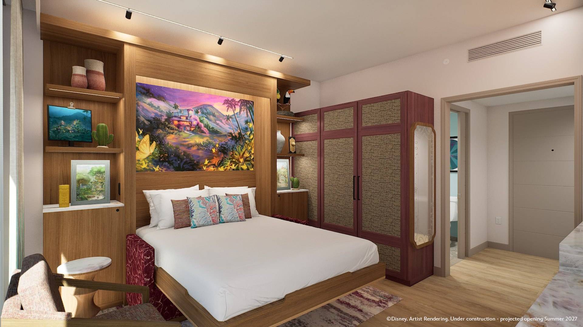 A studio or villa interior at Disney’s Lakeshore Lodge