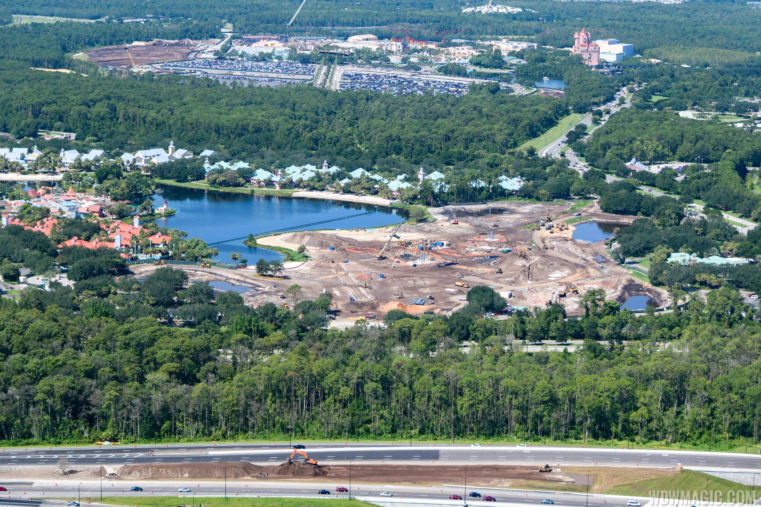 Disney Riviera Resort construction