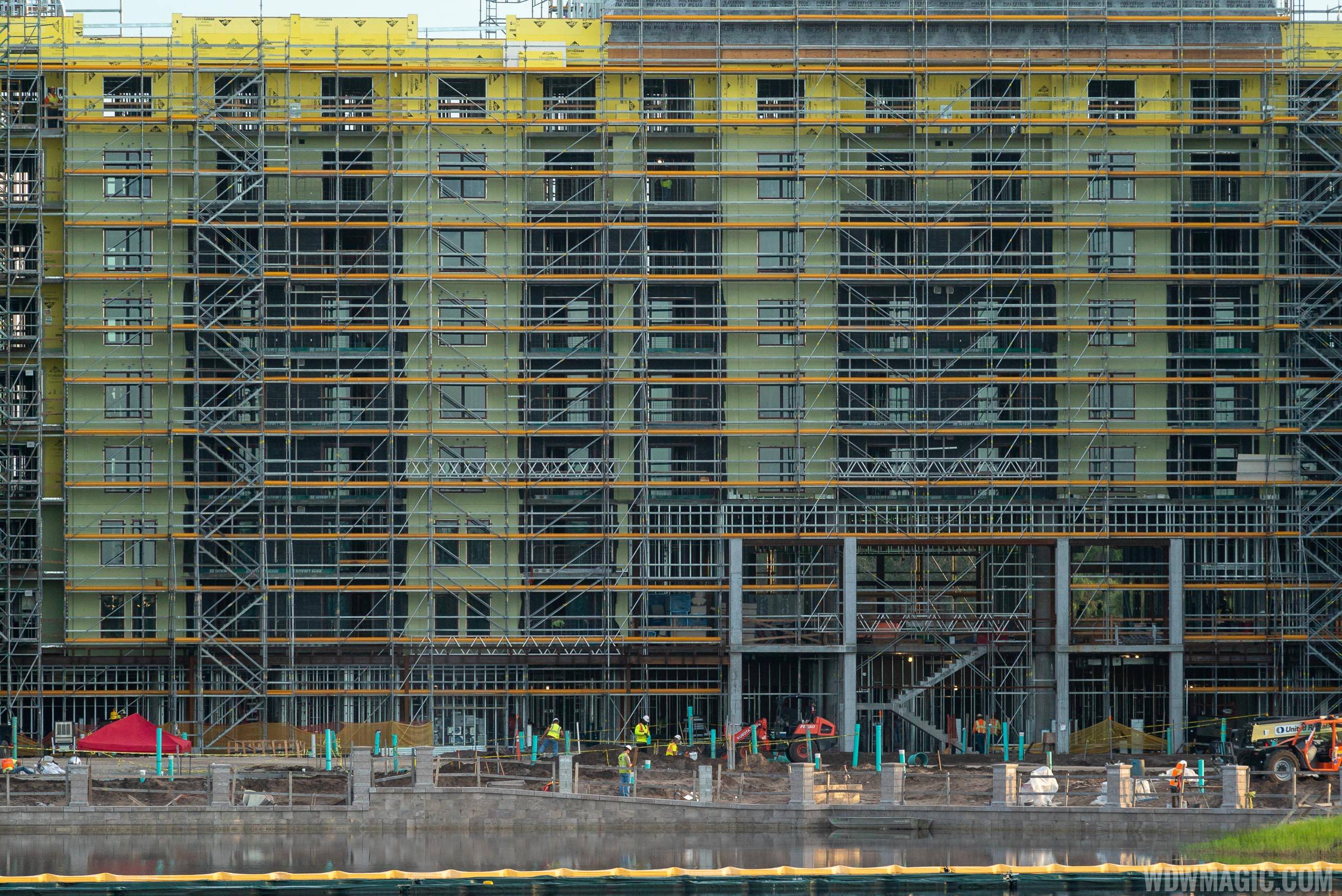 Disney Riviera construction from the ground - October 2018