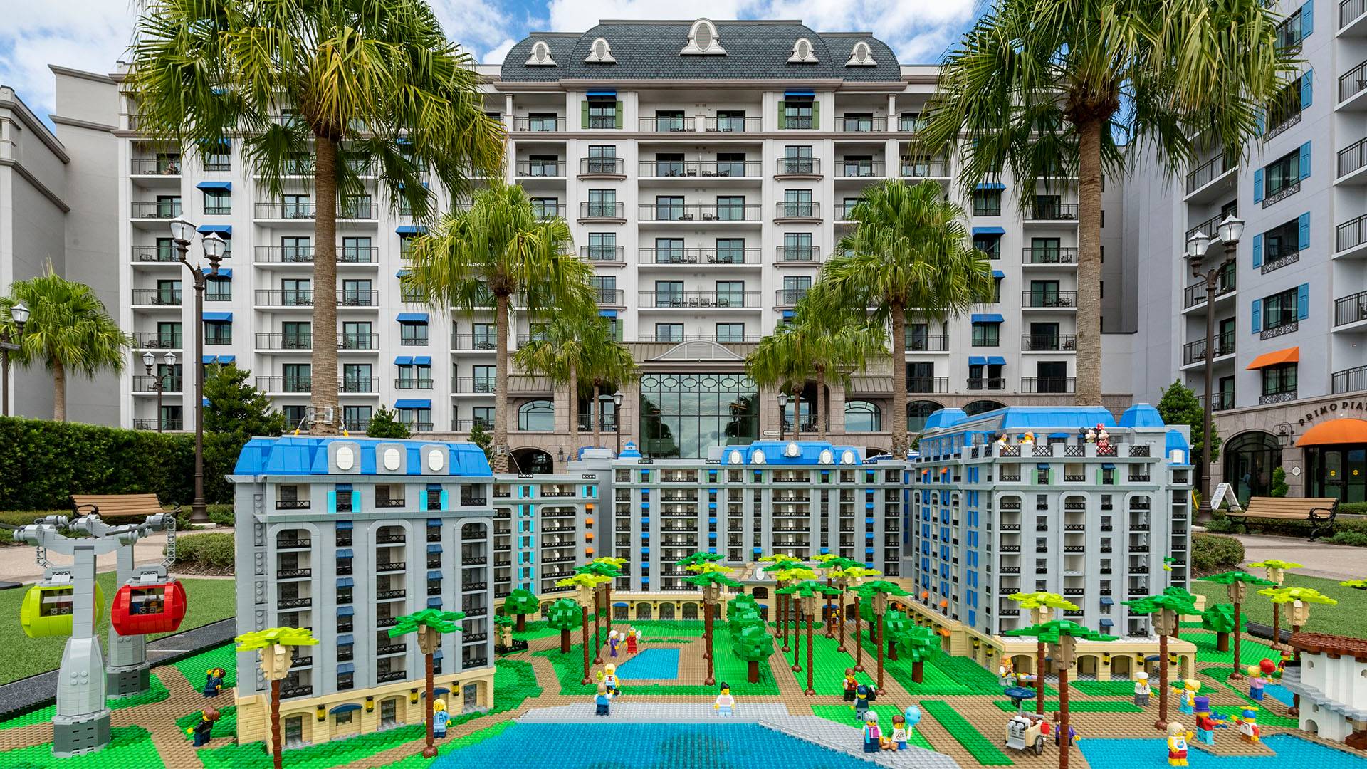 1 Year Anniversary LEGO Model of Disneys Riviera Resort