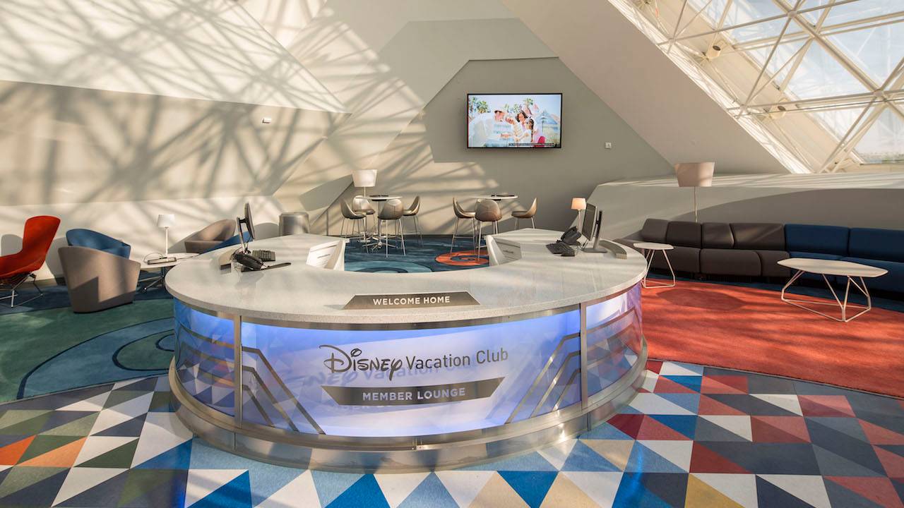 Epcot Disney Vacation Club Lounge