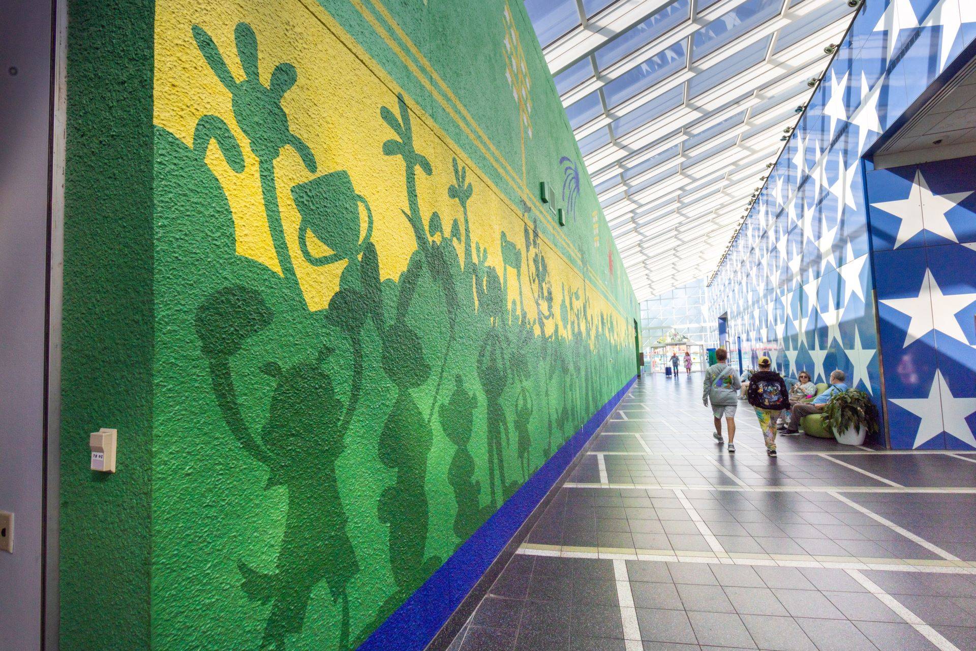 Disney’s All-Star Sports Resort Mural