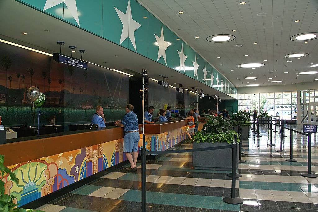 The All Star Movies check-in area will be refreshed with a more open layout