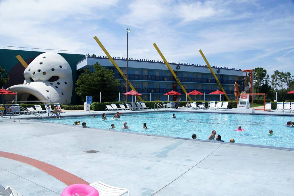 The 2 POOLS at Disney's All-Star Movies! (2023) - Resort Rat