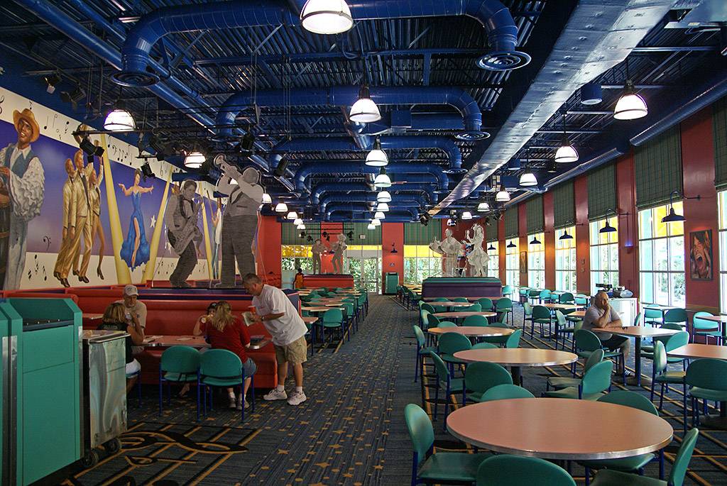 All Star Music Resort - Melody Hall lobby and food court - Photo 8 of 11