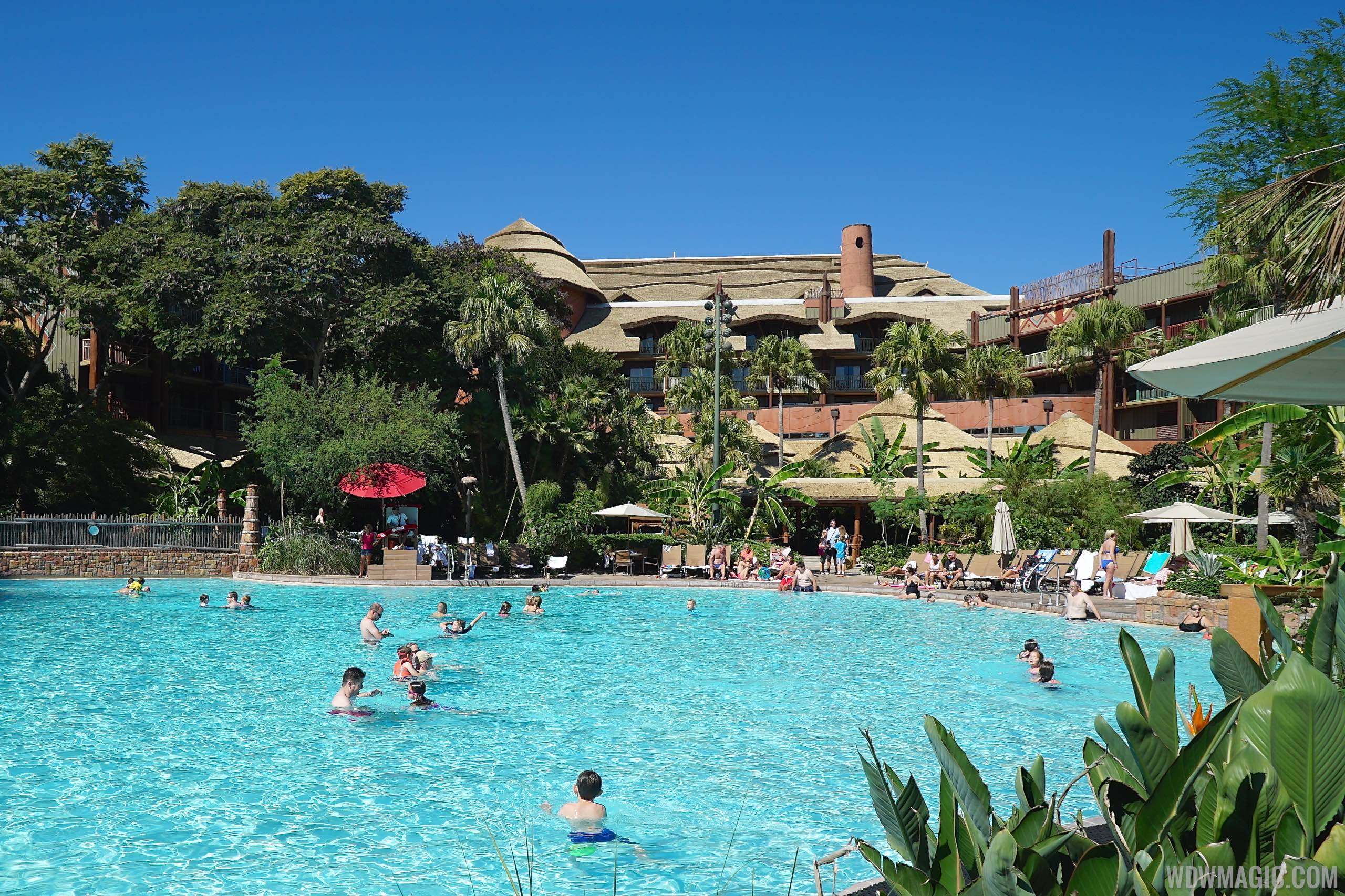Pool Area At Disney S Animal Kingdom Lodge Closing For Lengthy Refurbishment Later This This Year