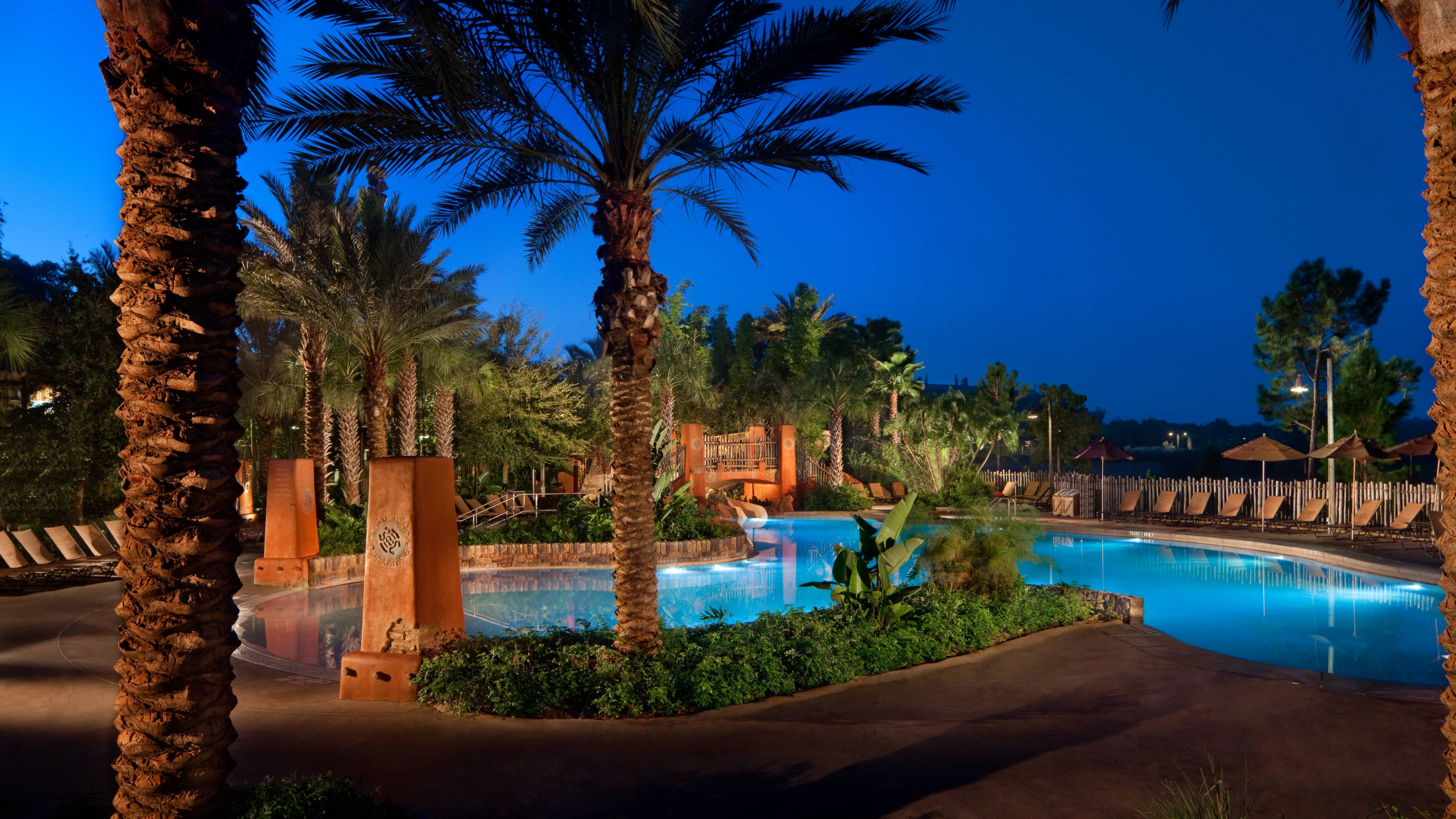 Swimming Pool At Disney S Animal Kingdom Lodge Kidani Village Closing For Refurbishment In Early 2022