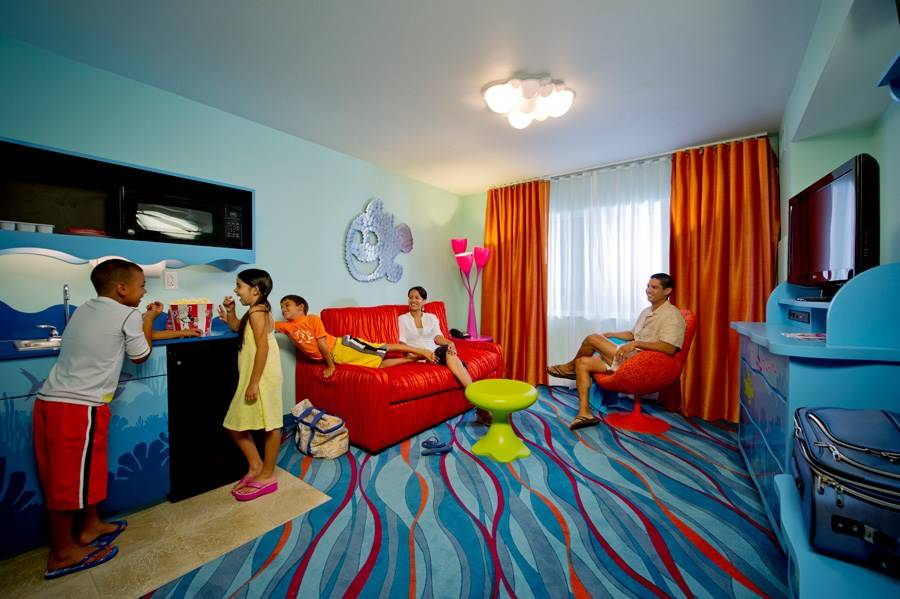 A look inside the new Disney Story Room family suites at Disney's Art of Animation Resort