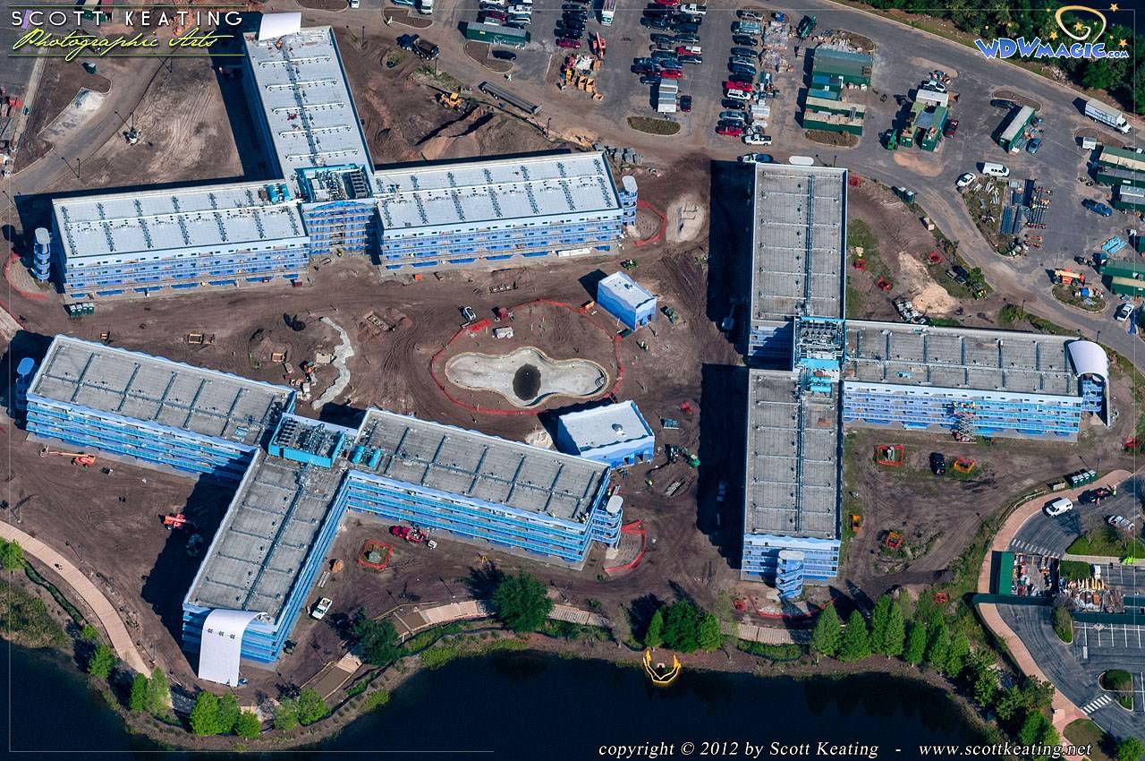 PHOTOS - Aerial views of Disney's Art of Animation Resort