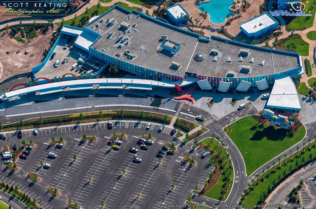 Art of Animation Resort Aerial view