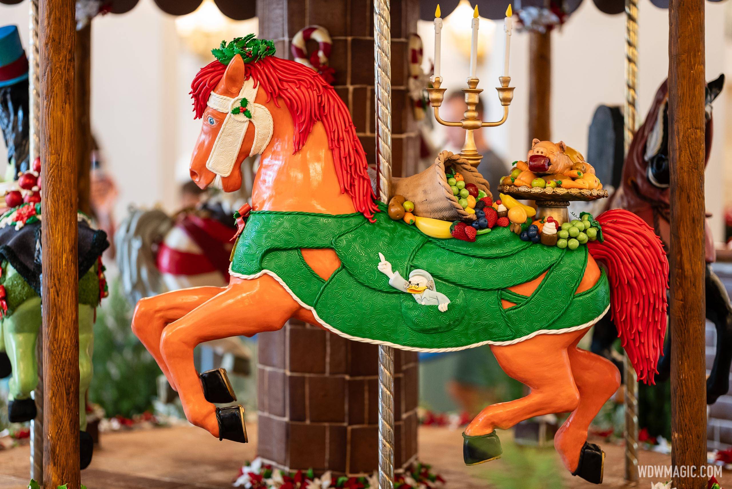 2024 Gingerbread Carousel at Disney's Beach Club Resort
