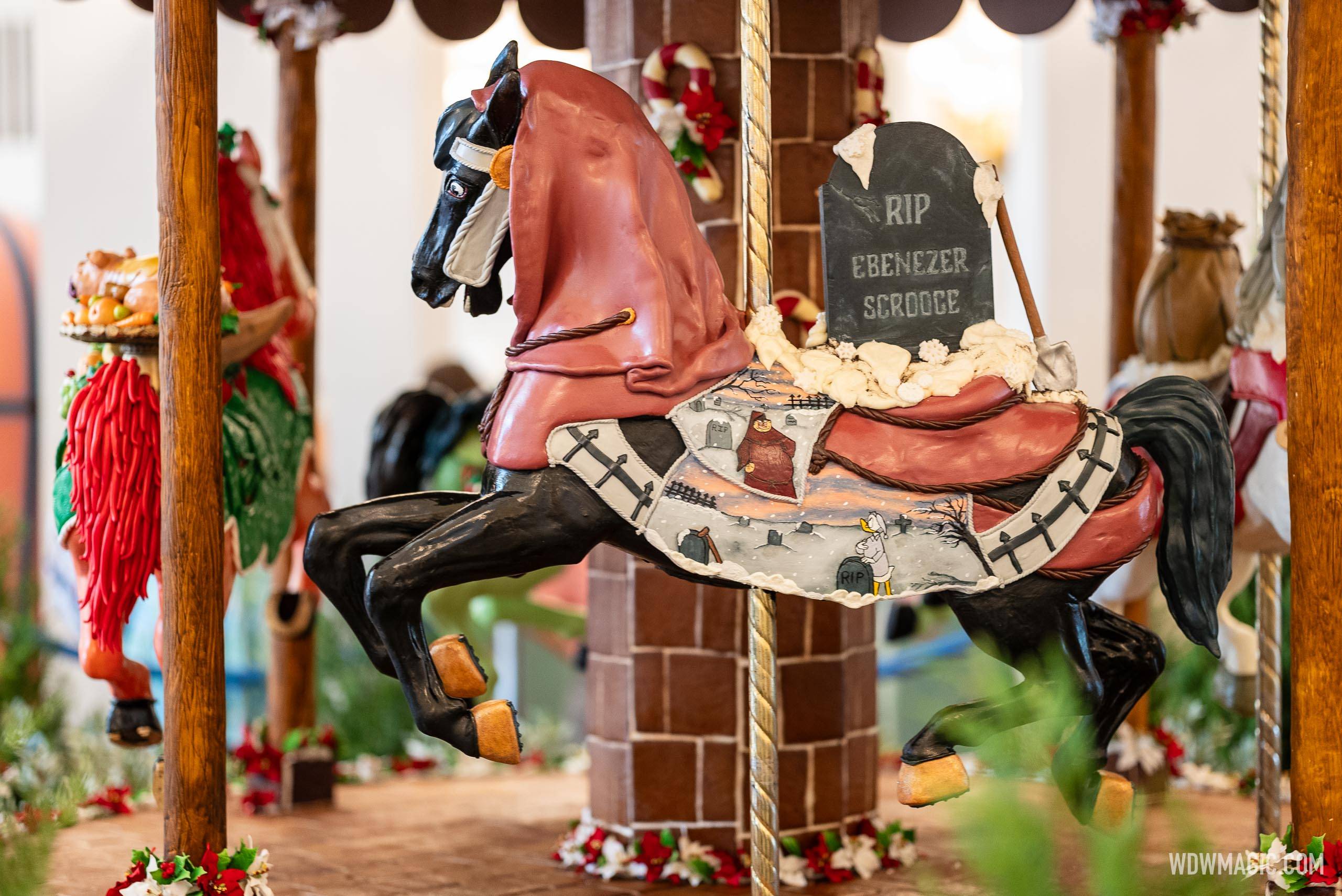 2024 Gingerbread Carousel at Disney's Beach Club Resort