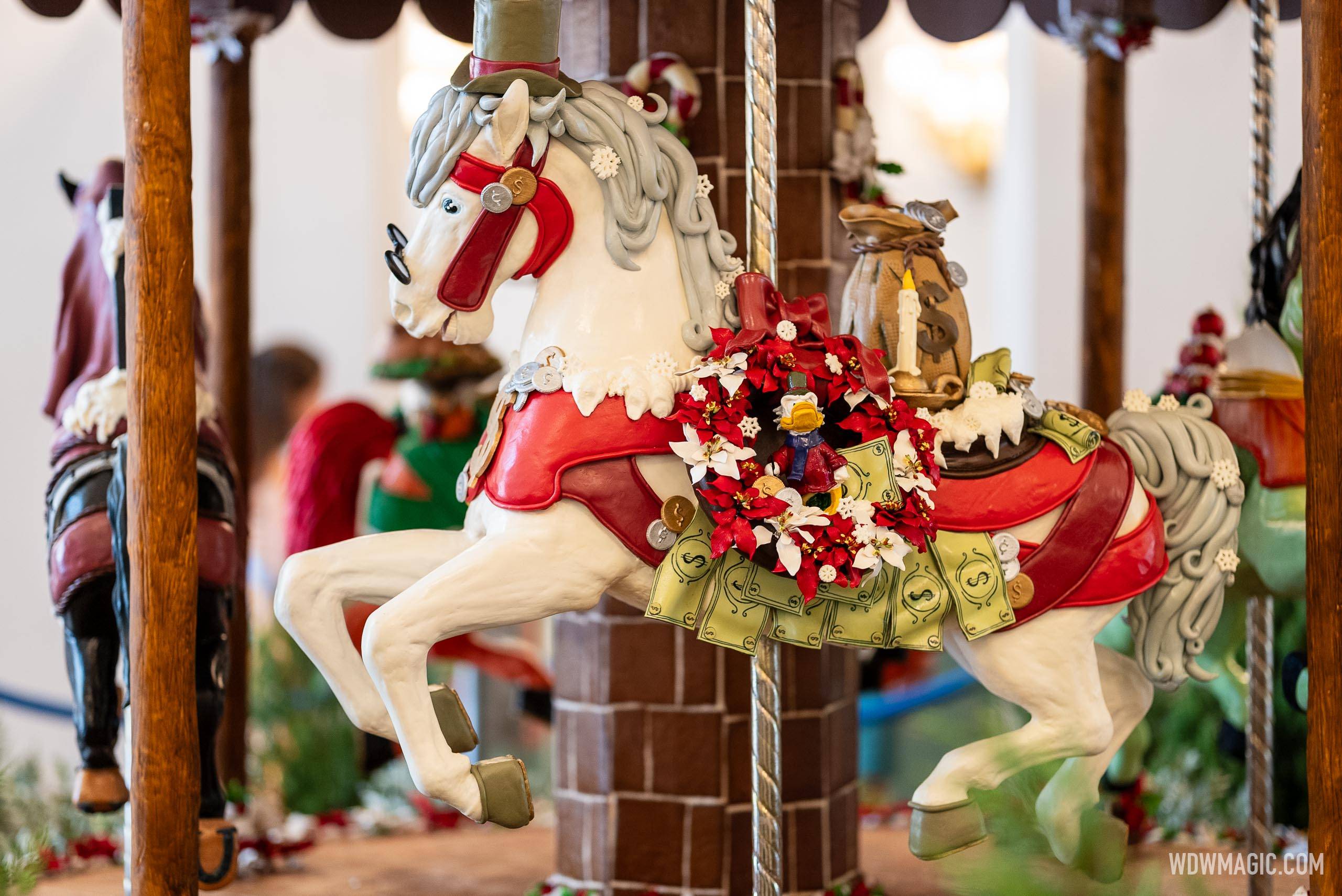2024 Gingerbread Carousel at Disney's Beach Club Resort
