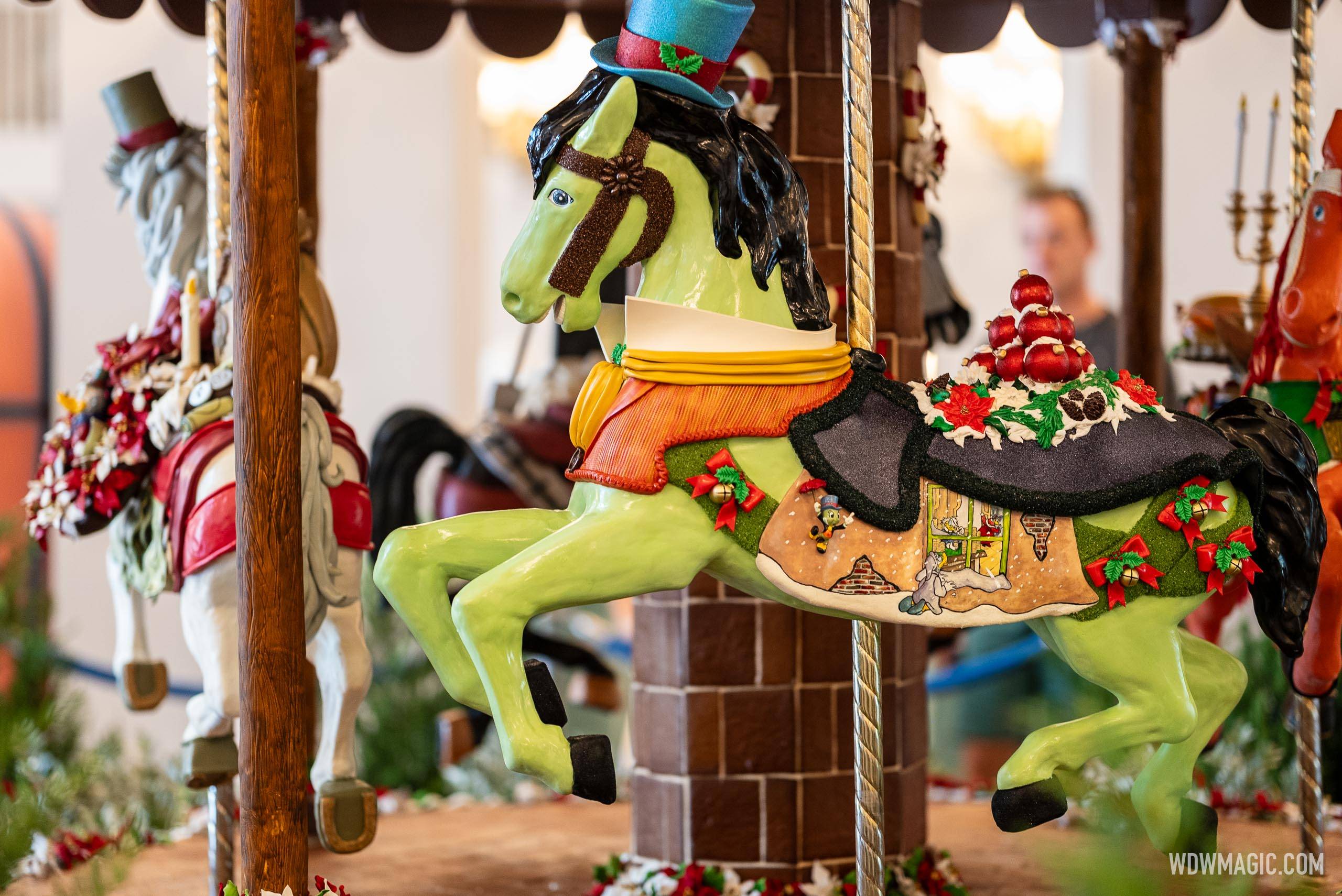 2024 Gingerbread Carousel at Disney's Beach Club Resort