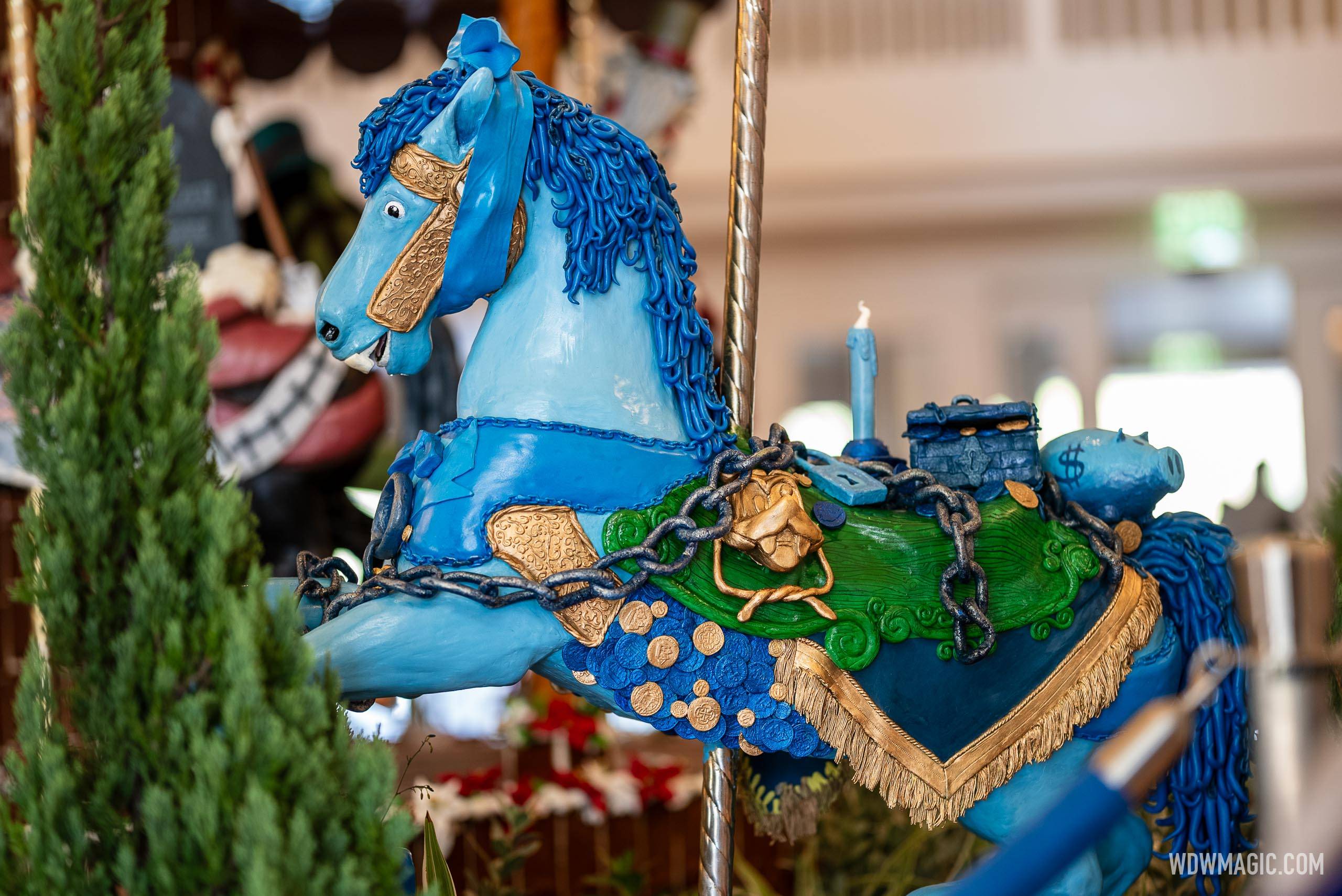2024 Gingerbread Carousel at Disney's Beach Club Resort