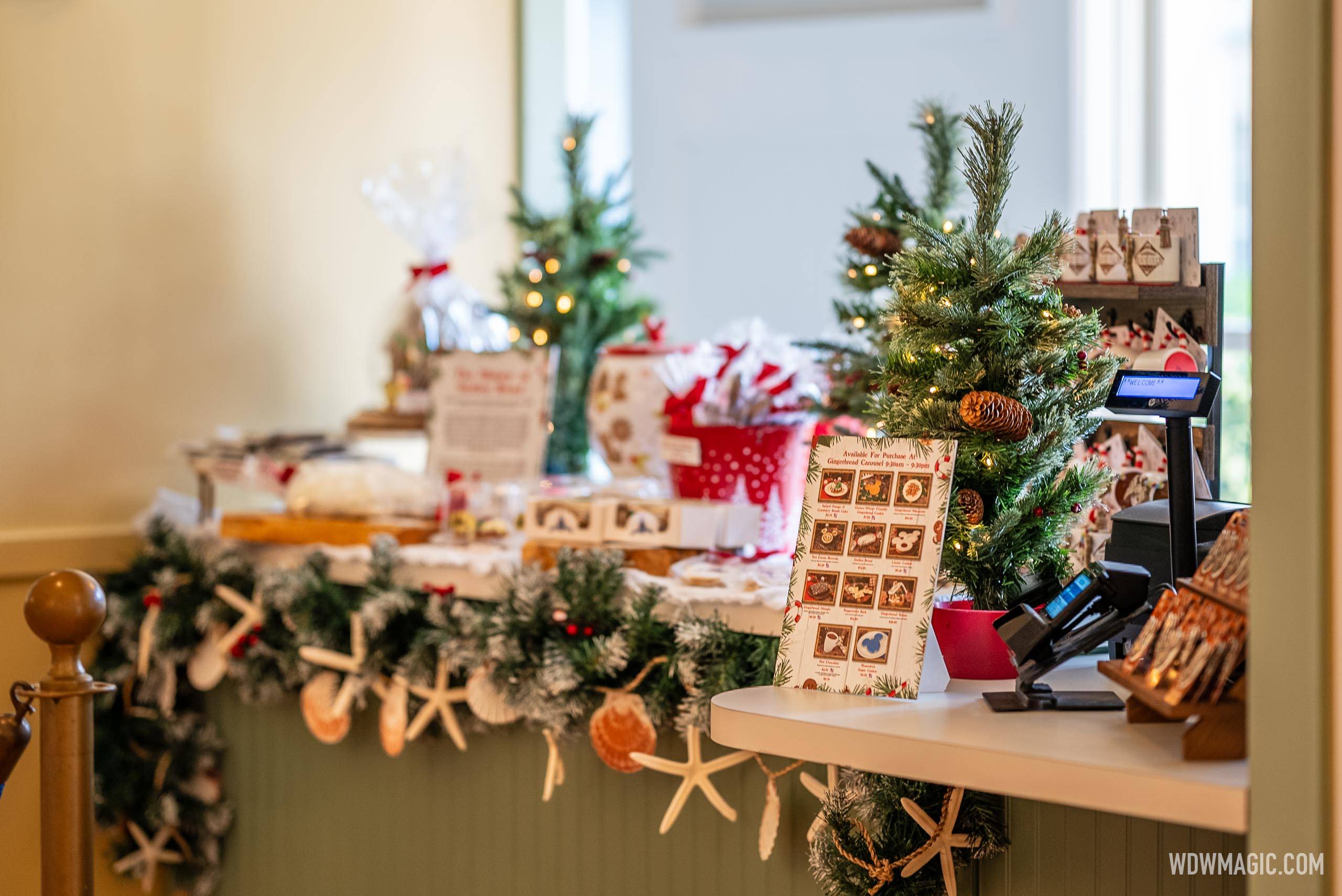 2024 Gingerbread Carousel at Disney's Beach Club Resort