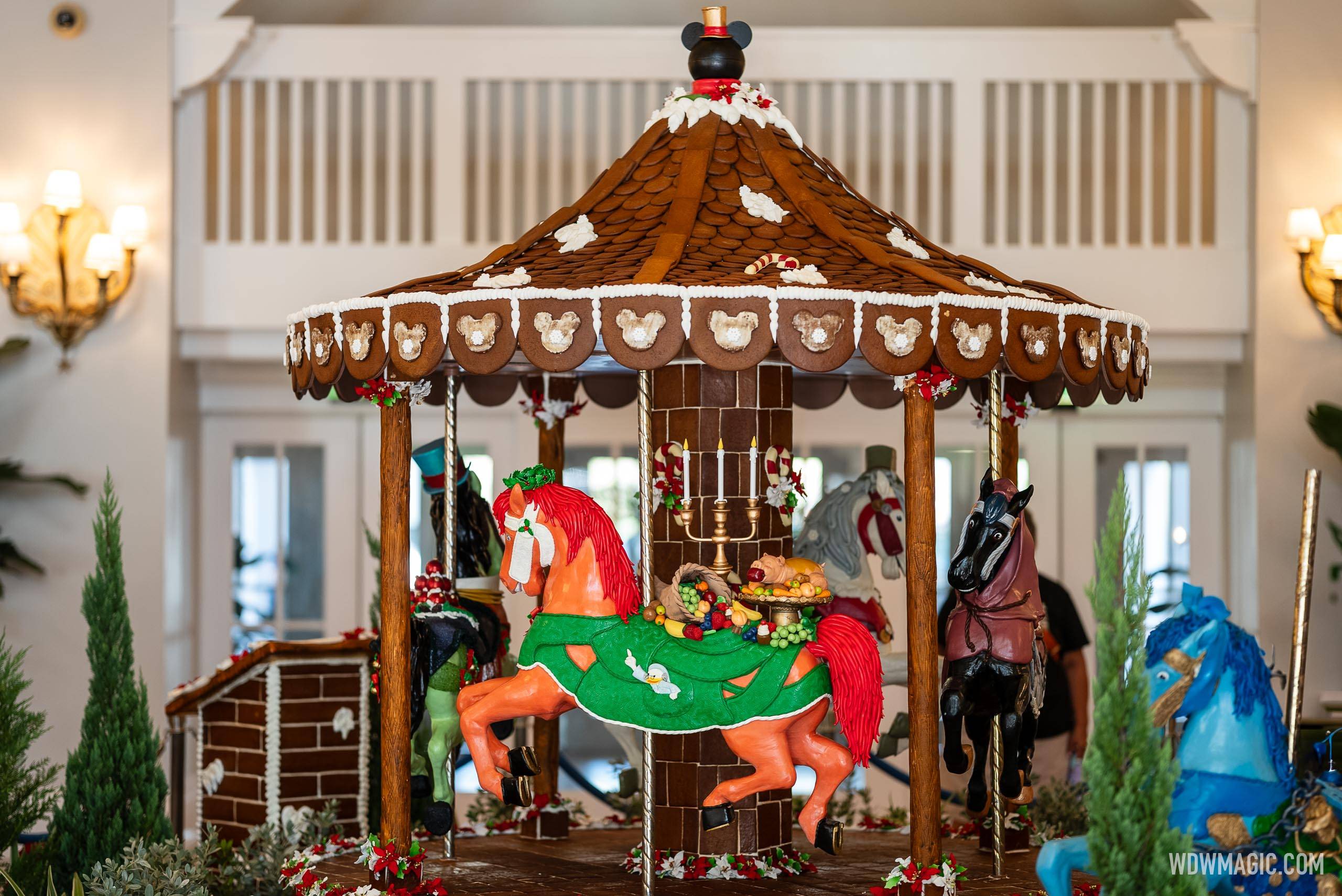 2024 Gingerbread Carousel at Disney's Beach Club Resort