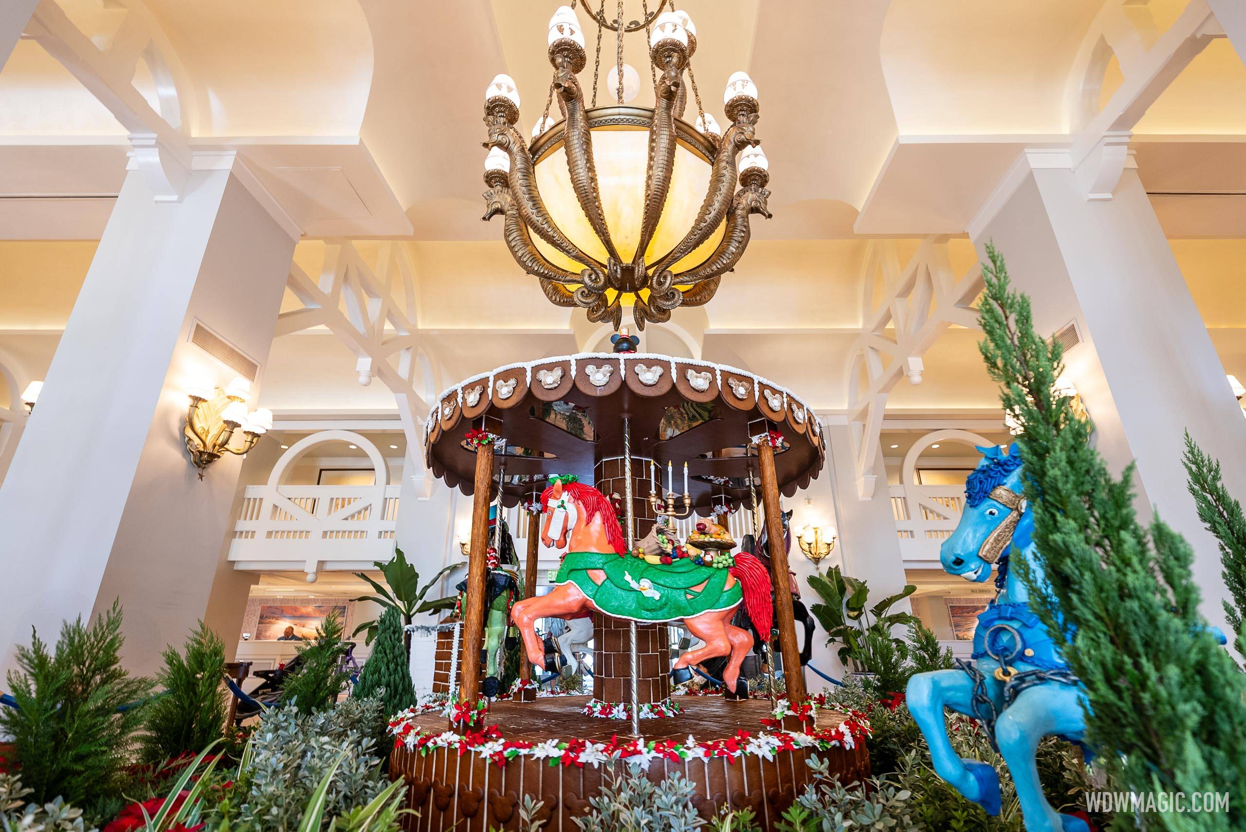 2024 Gingerbread Carousel at Disney's Beach Club Resort