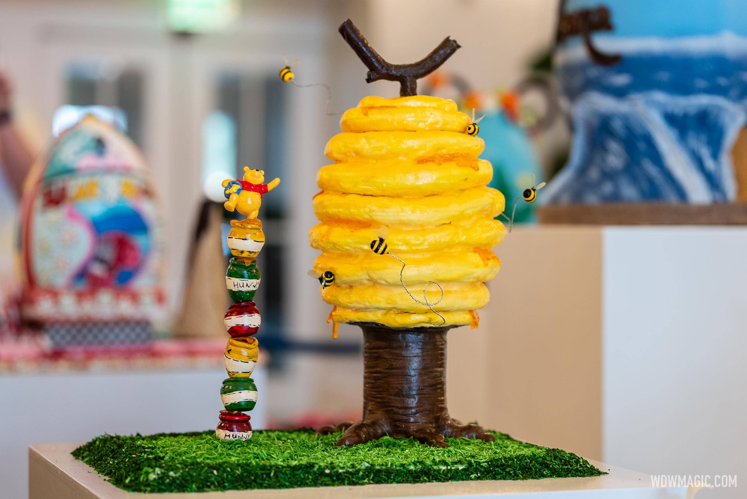 Disney's Beach Club Resort Easter Egg display 2025